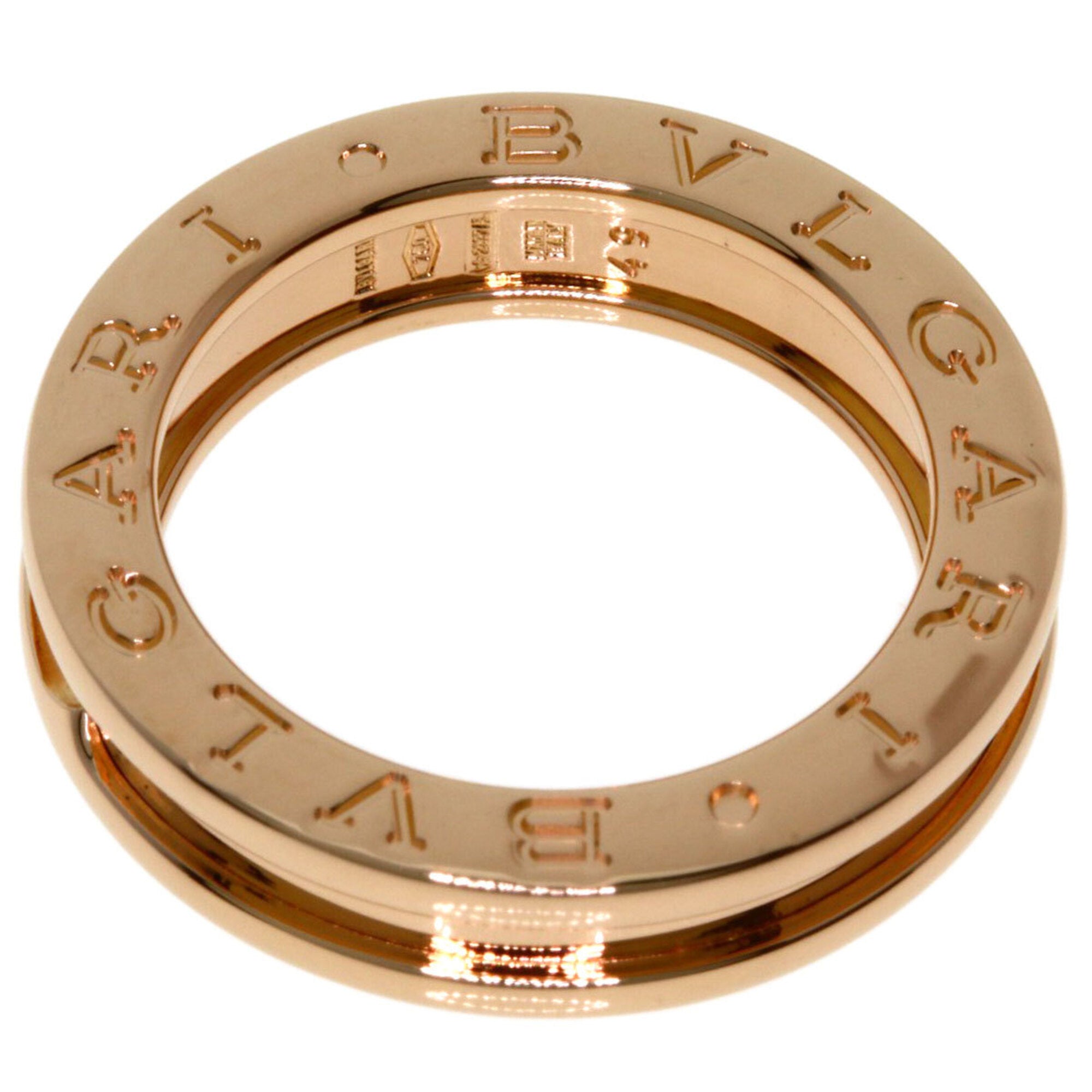 Bvlgari B.Zero1 Pink Gold (18K) Band Ring (Pre-Owned)