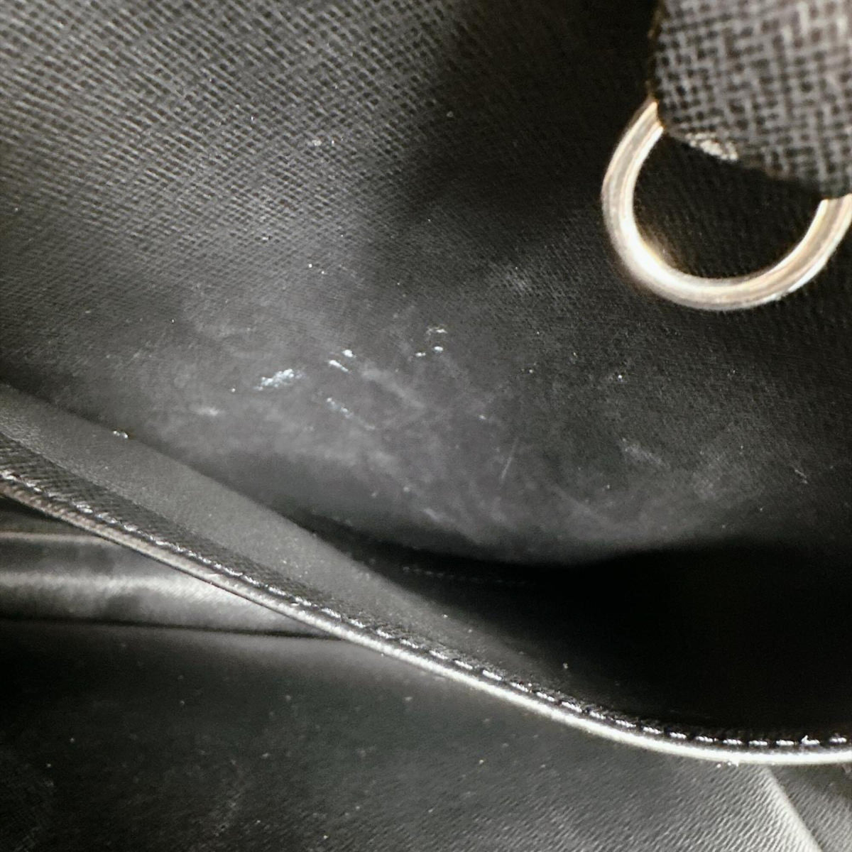 Louis Vuitton Black Epi Leather Document Case Handbag (Pre-Owned)