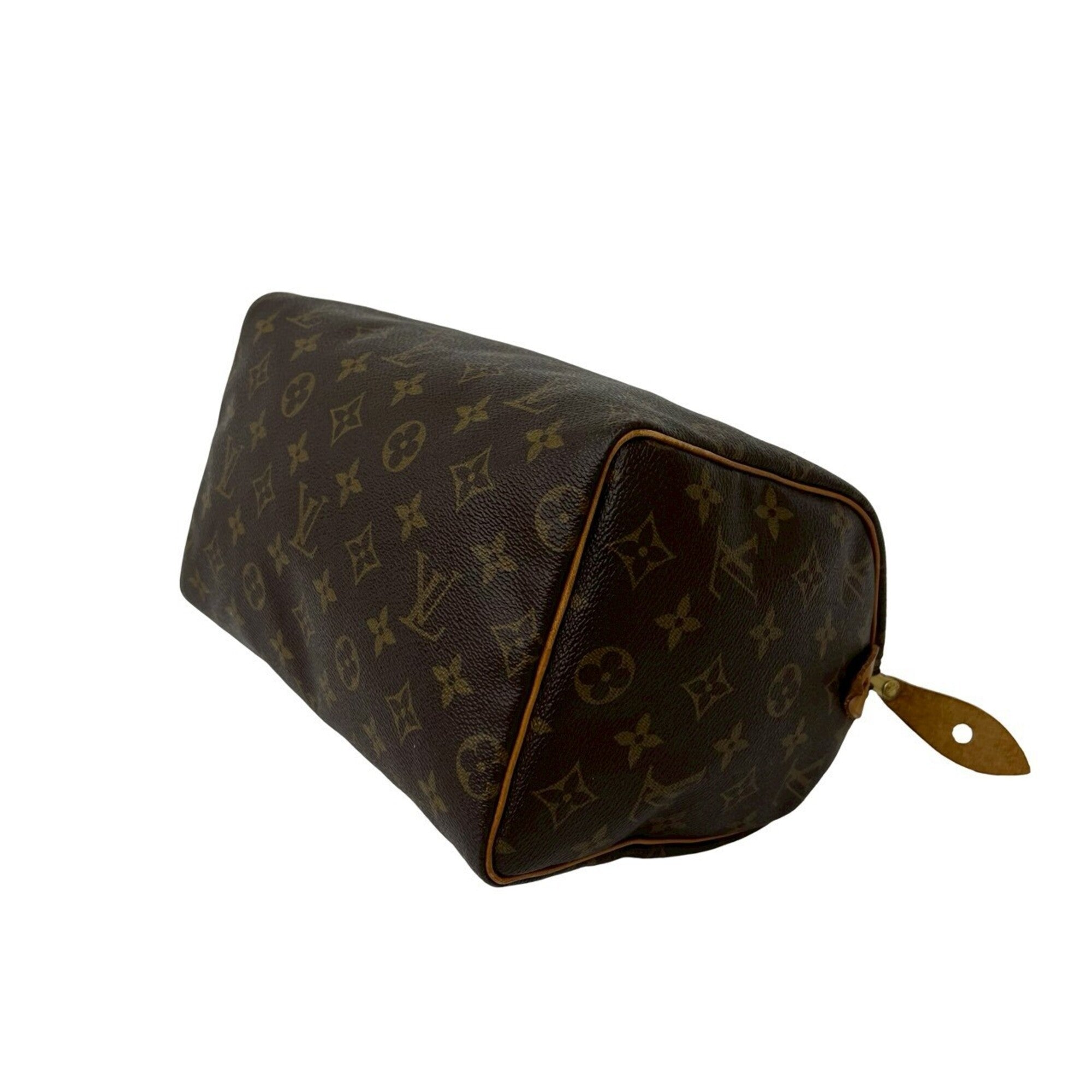 Louis Vuitton Brown Leather Pvc Boston Bag Handbag (Pre-Owned)