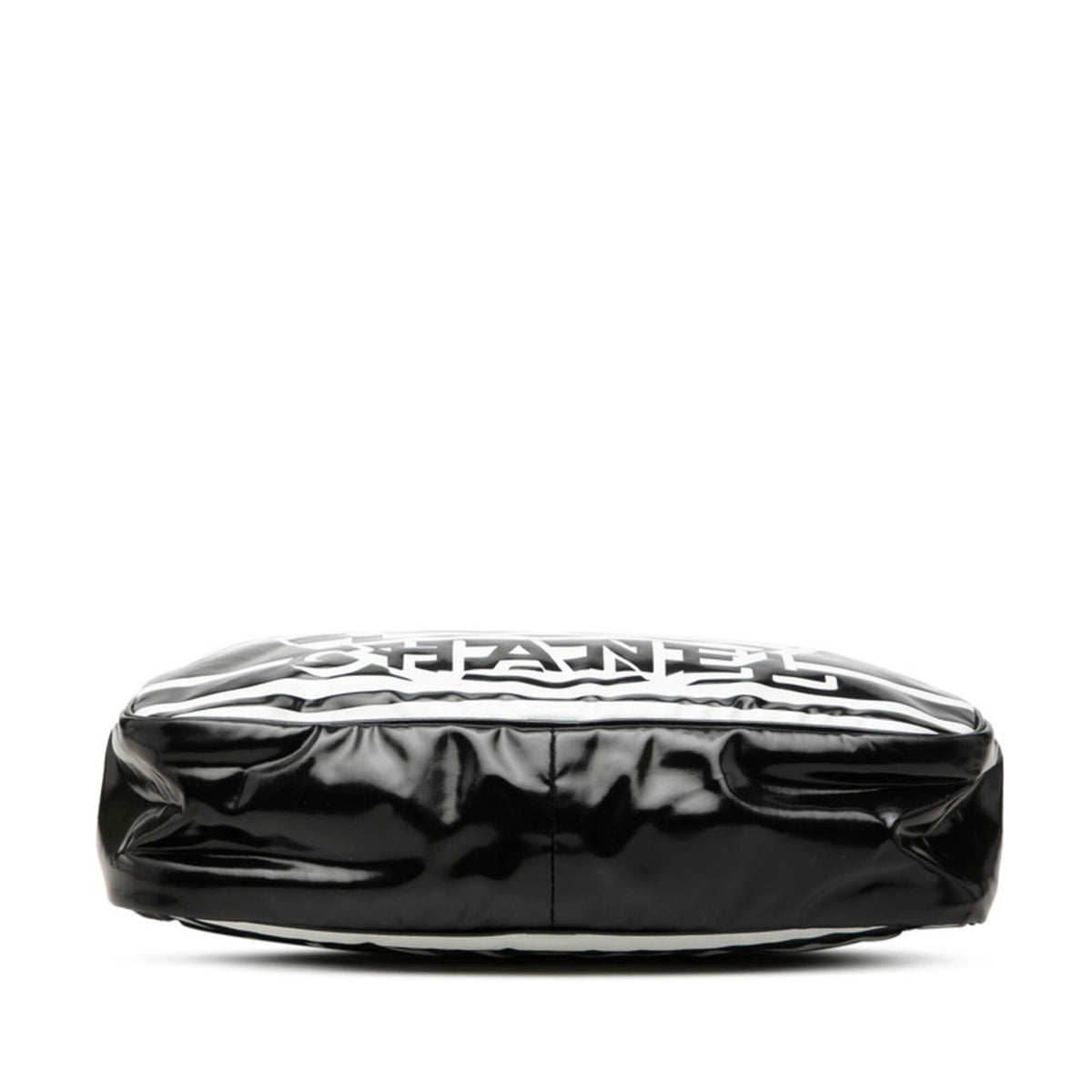 Chanel Black White Pvc Shoulder Bag (Pre-Owned)