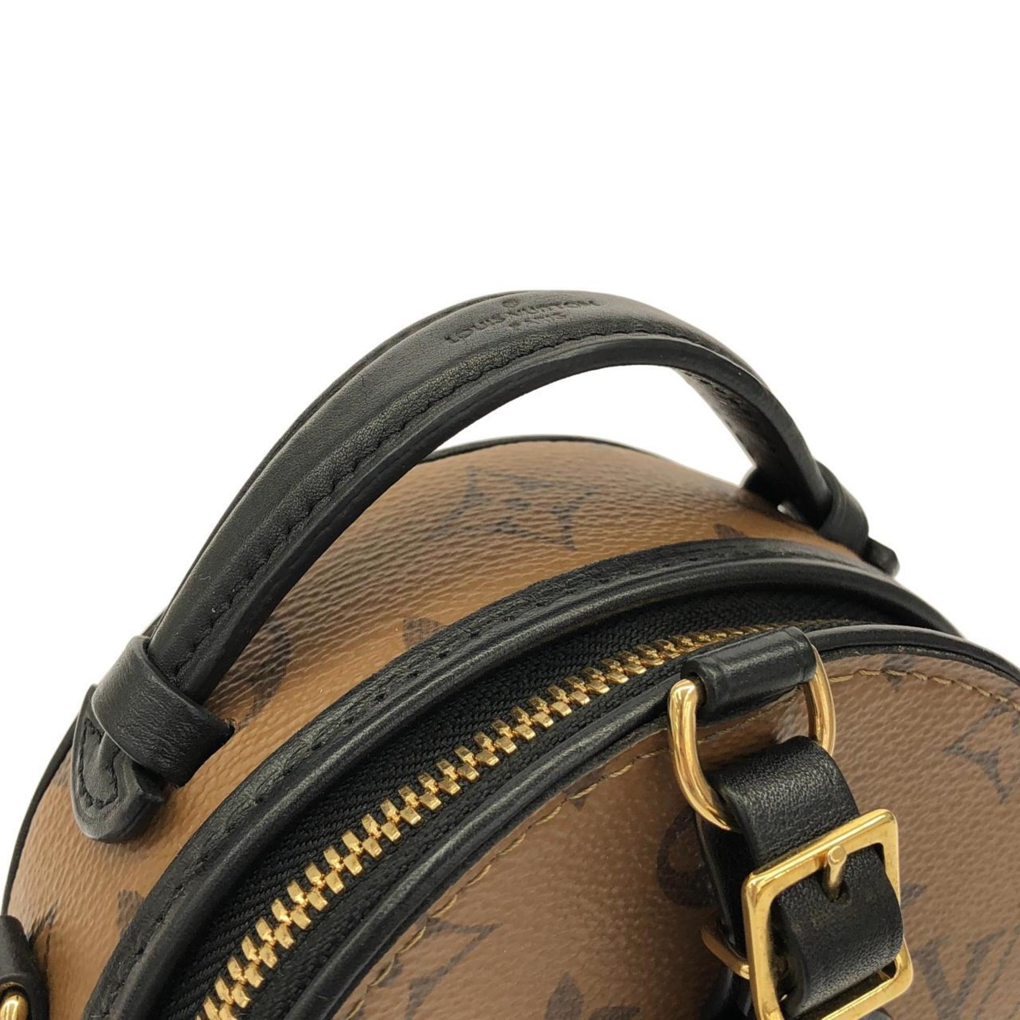 Louis Vuitton Brown Coated Canvas Shoulder Bag (Pre-Owned)