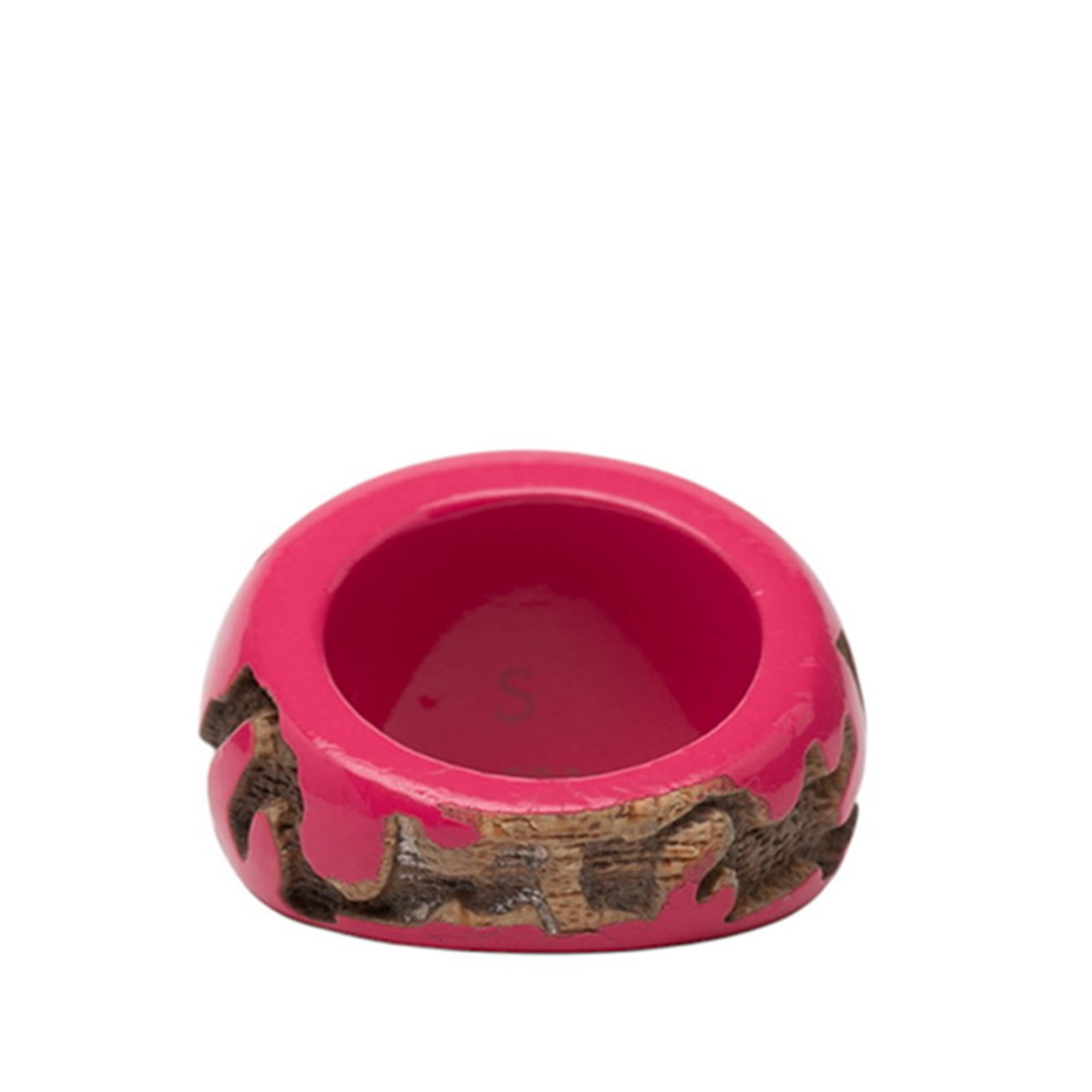 Louis Vuitton Pink Wood Band Ring (Pre-Owned)