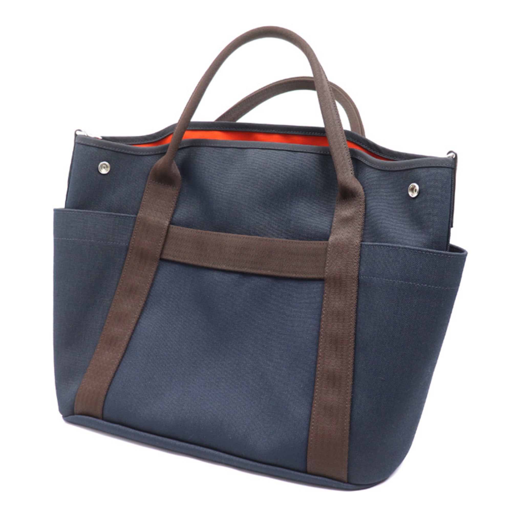 Hermes Feu Navy Shoulder Bag (Pre-Owned)