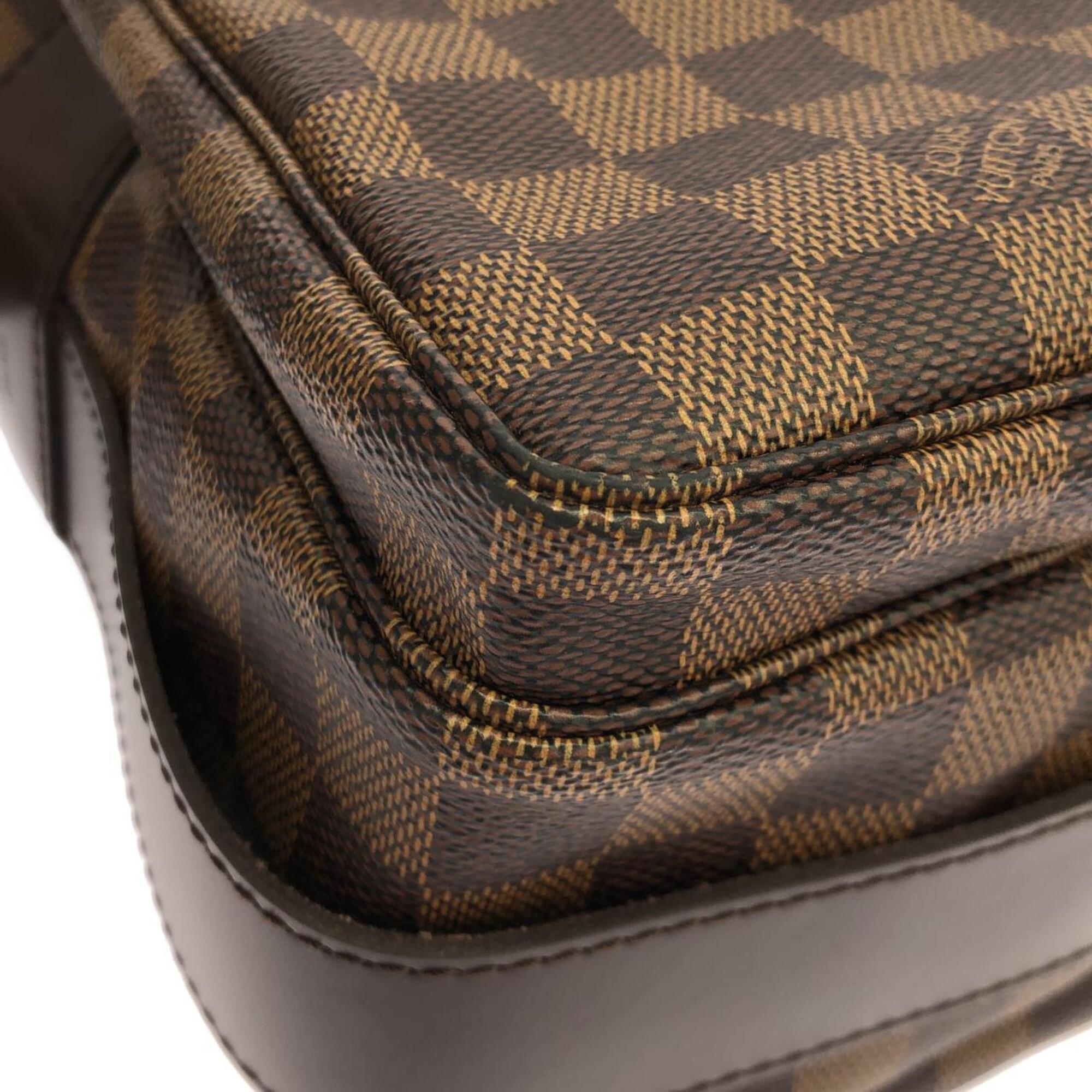 Louis Vuitton Ebene Coated Canvas Shoulder Bag (Pre-Owned)