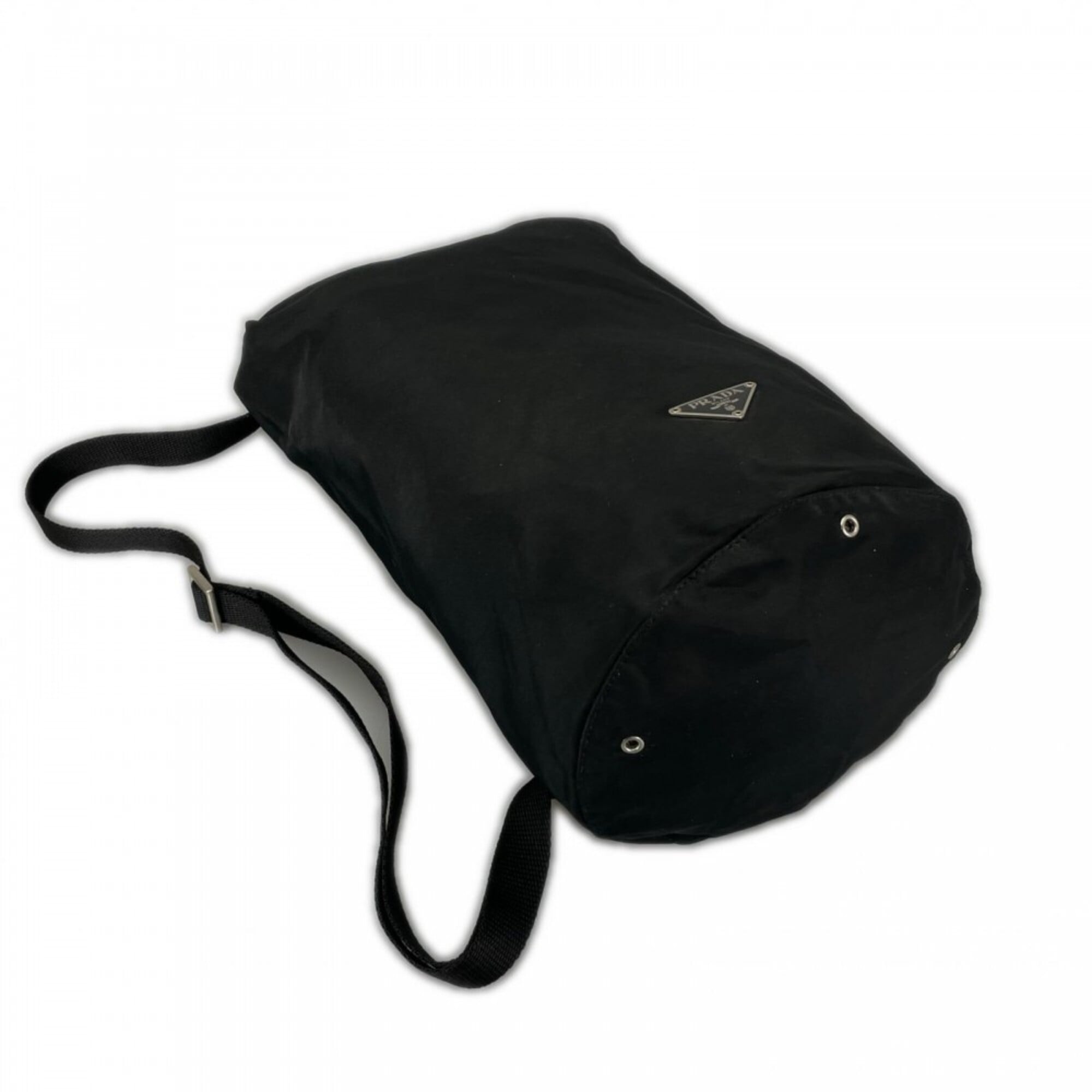 Prada Black Nylon Shoulder Bag (Pre-Owned)