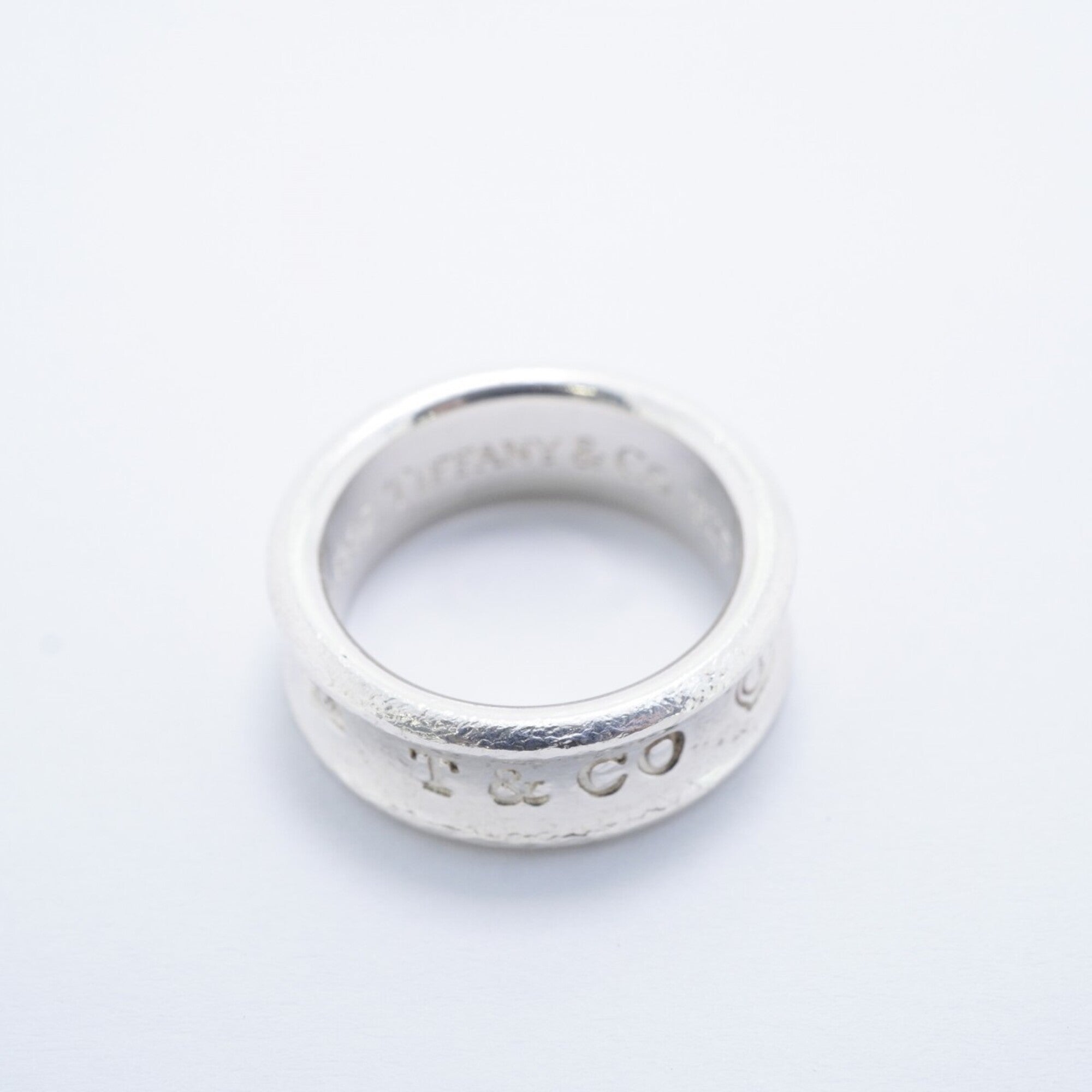 Tiffany Silver 925 Band Ring (Pre-Owned)