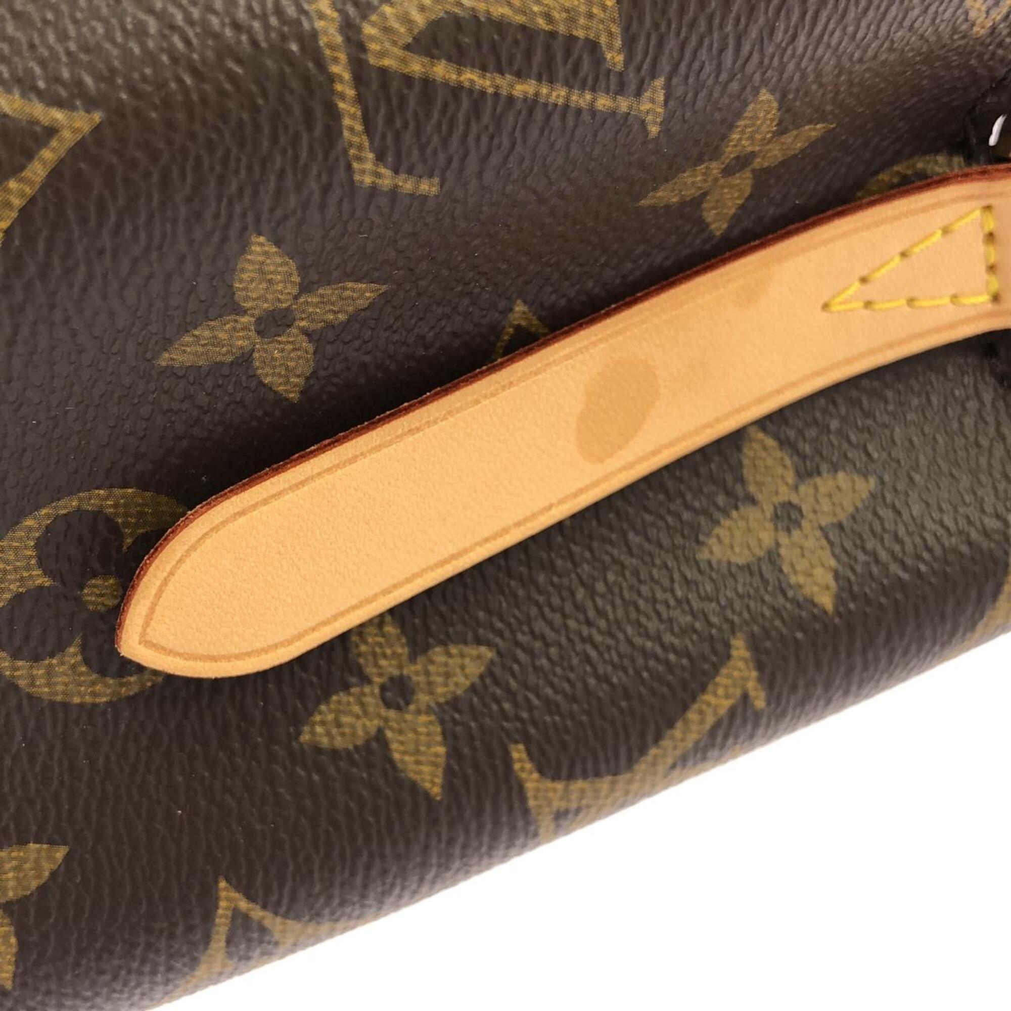 Louis Vuitton Marron Coated Canvas Handbag (Pre-Owned)
