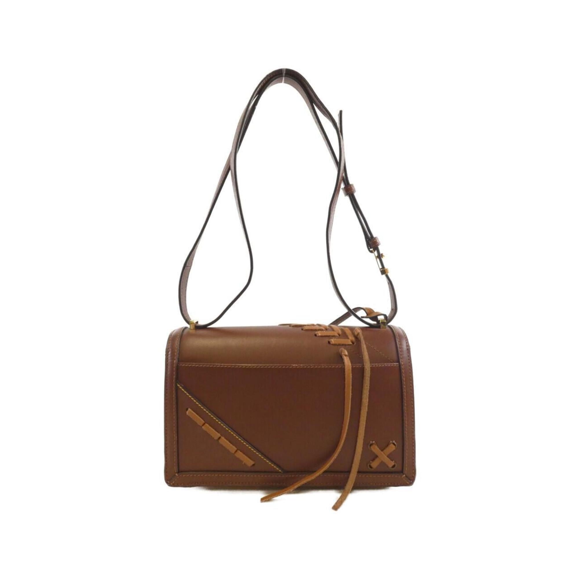 Loewe Brown Leather Shoulder Bag (Pre-Owned)