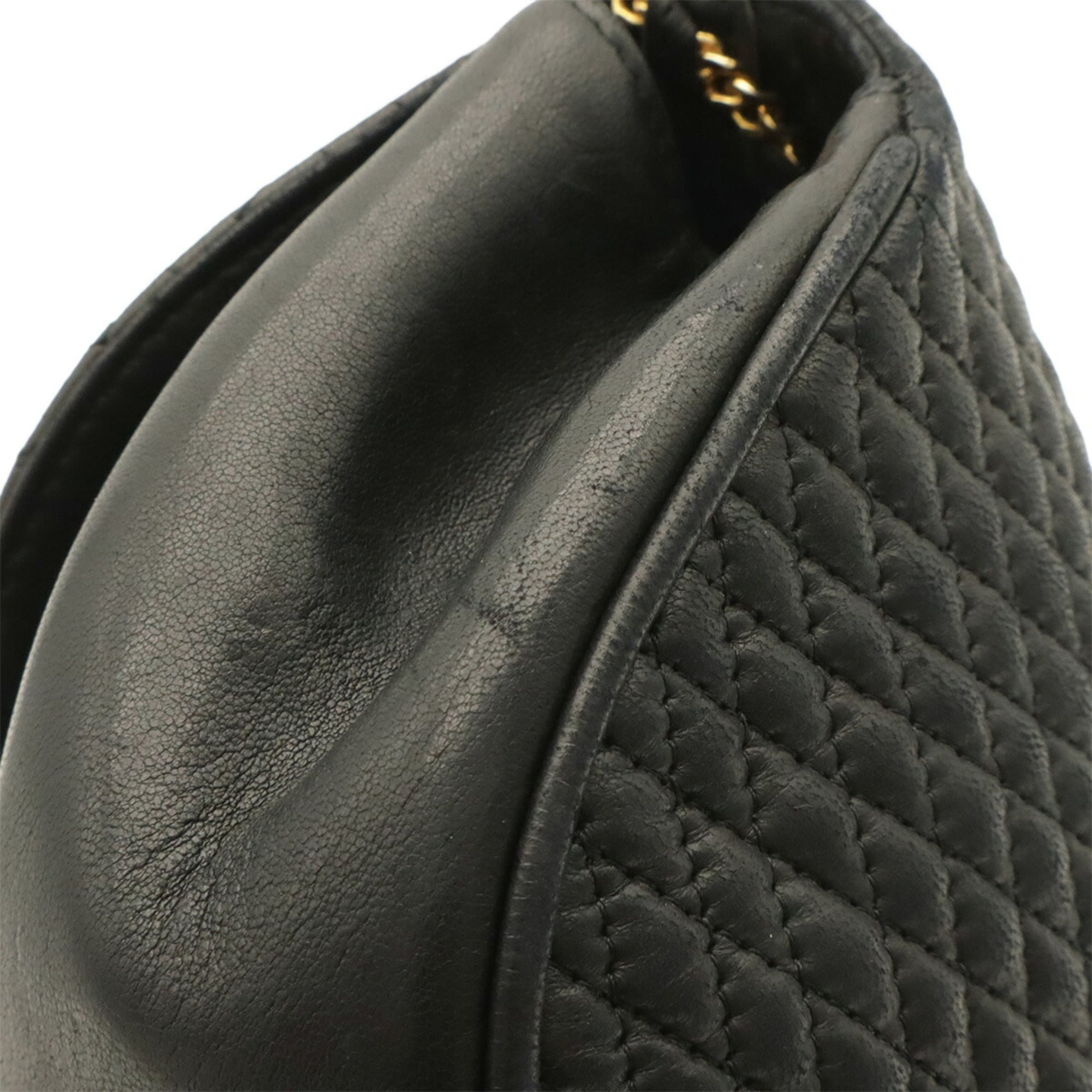Bally Black Leather Pochette Shoulder Bag (Pre-Owned)