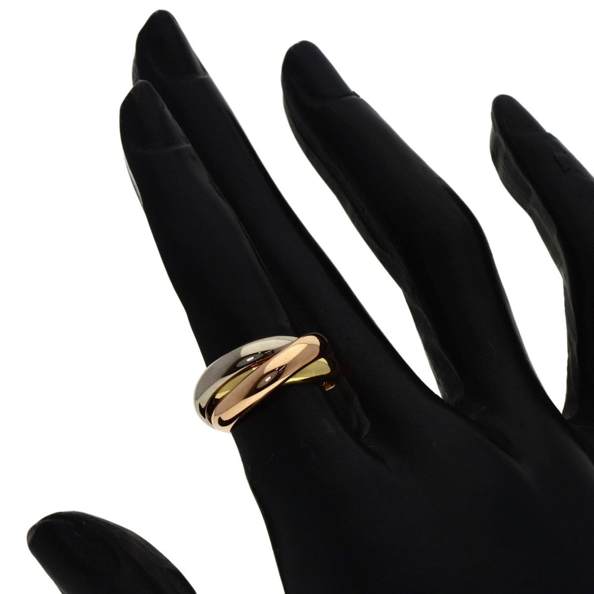 Cartier Trinity Yellow Gold (18K) Pink Gold (18K) White Gold (18K) Band Ring (Pre-Owned)