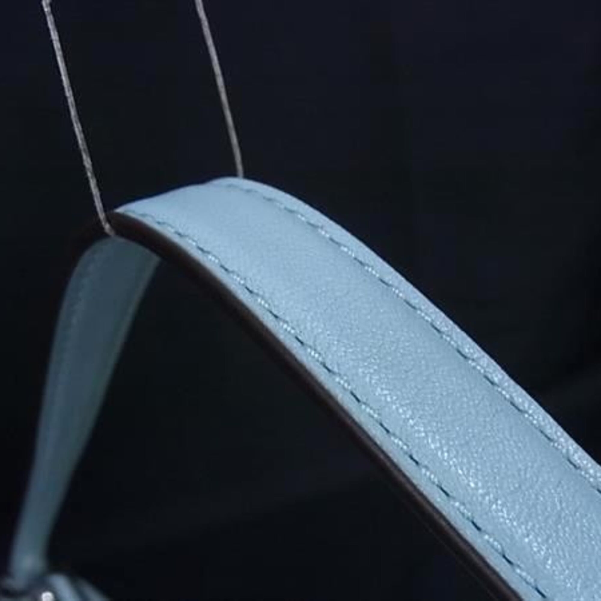 Kate Spade Light Blue Leather Handbag Shoulder Bag (Pre-Owned)