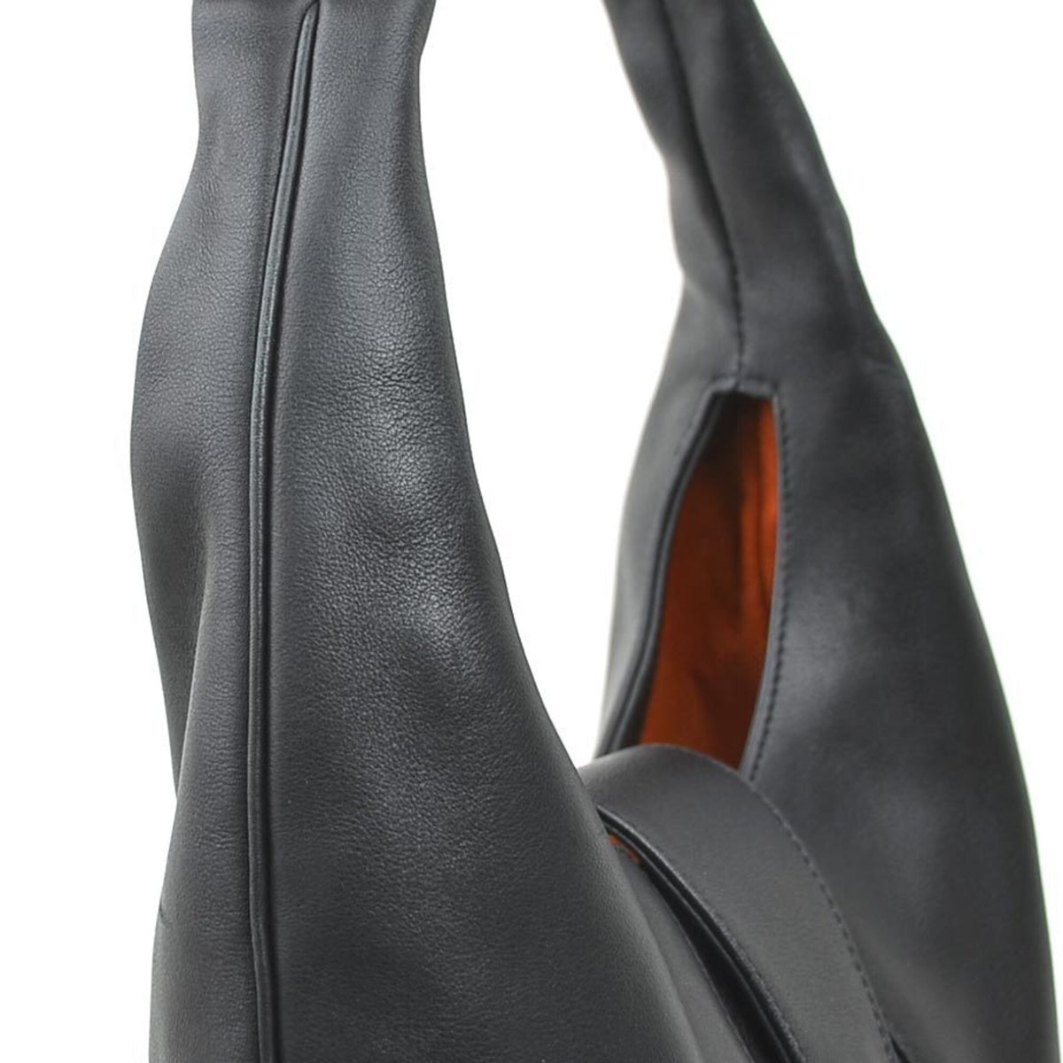 Bvlgari Black Leather Shoulder Bag (Pre-Owned)