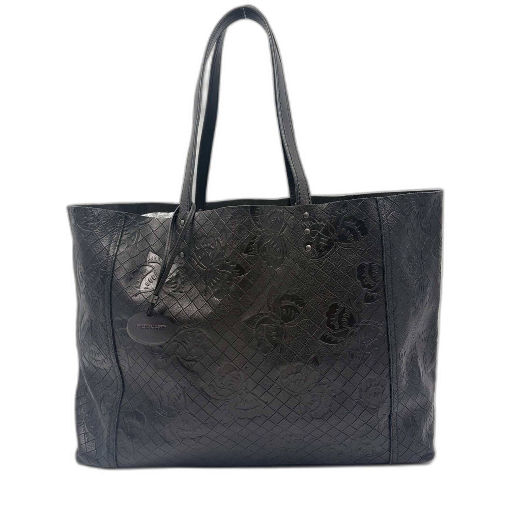 Bottega Veneta Black Tote Bag (Pre-Owned)