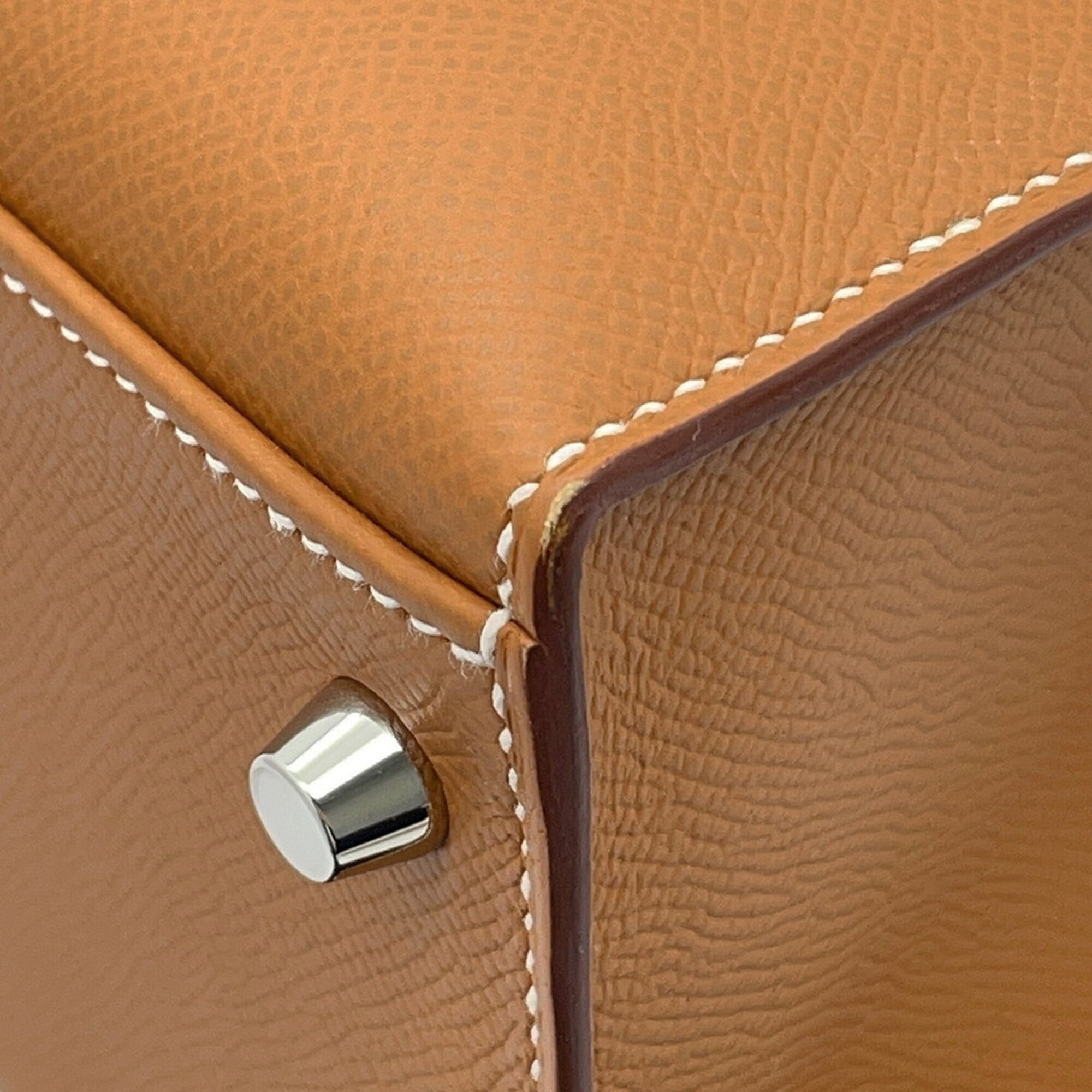 Hermes Kelly Gold Epsom Leather Handbag (Pre-Owned)