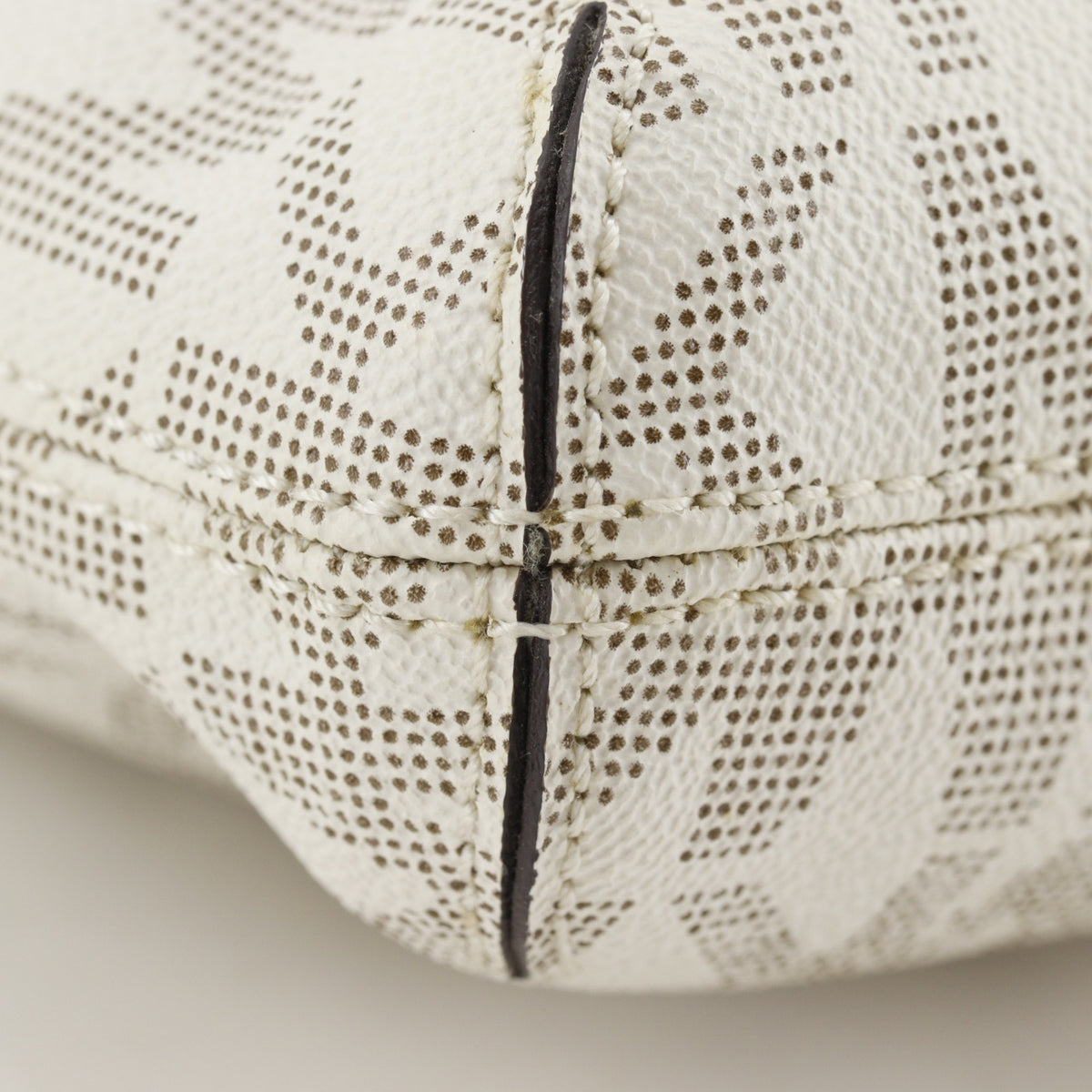 Michael Kors Off-White White Pvc Shoulder Bag (Pre-Owned)