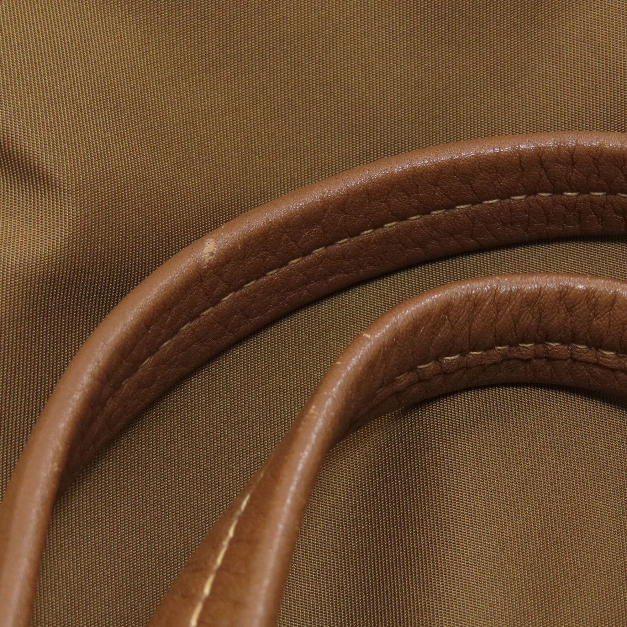 Prada Brown Nylon Tote Bag (Pre-Owned)