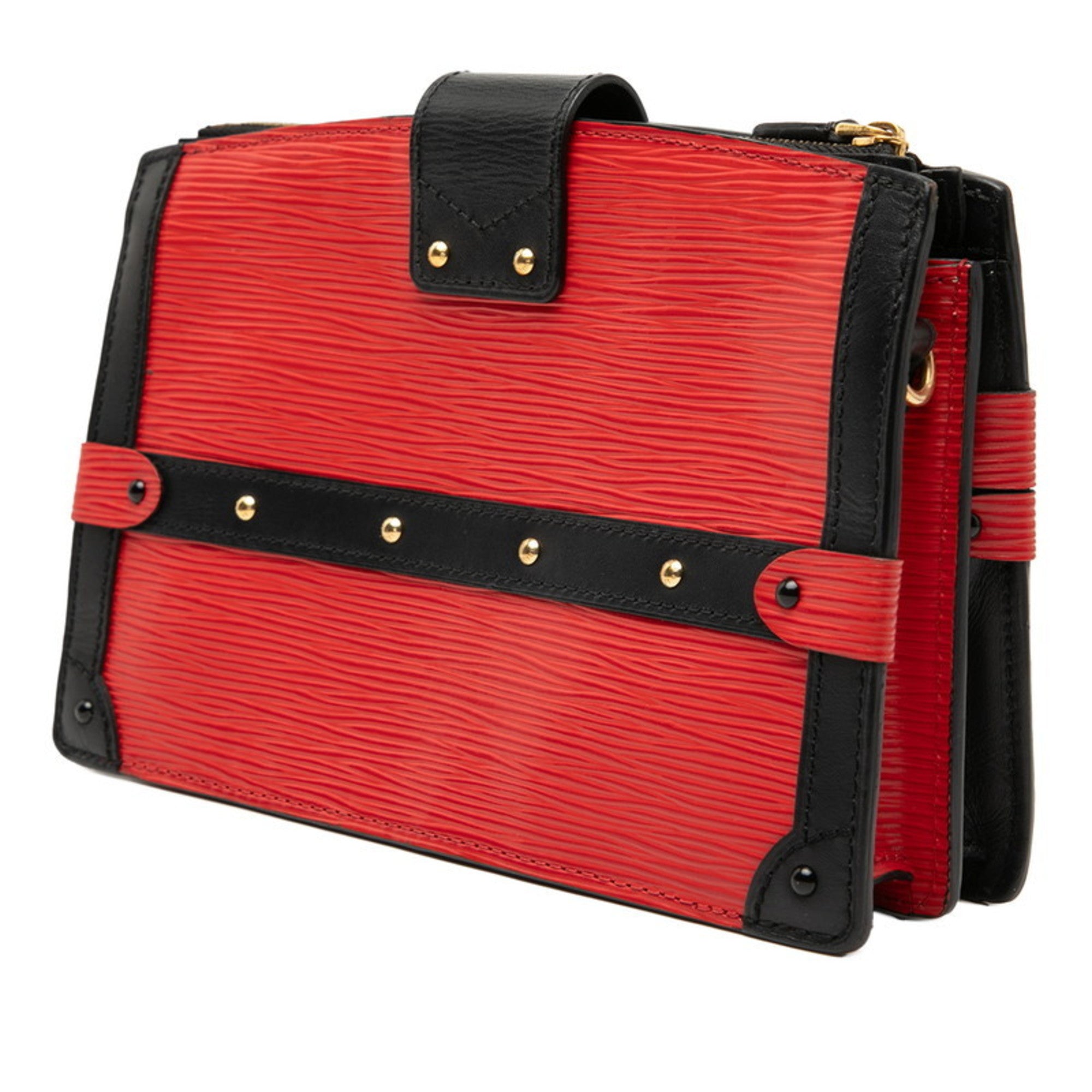 Louis Vuitton Black Rouge Leather Shoulder Bag (Pre-Owned)
