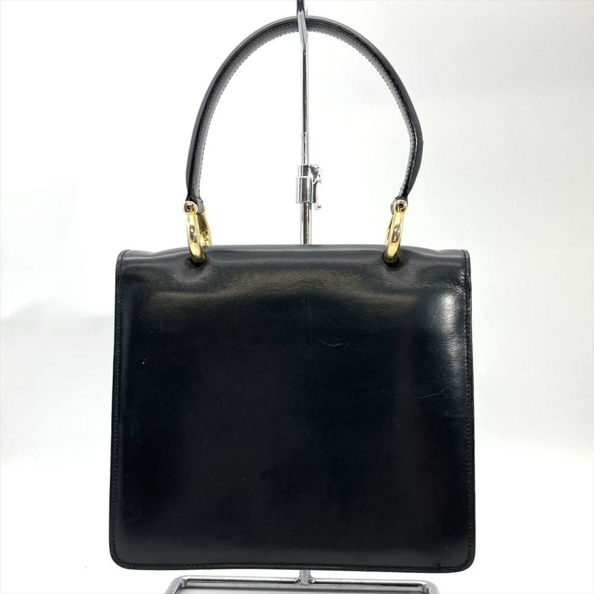 Celine Black Leather Handbag (Pre-Owned)