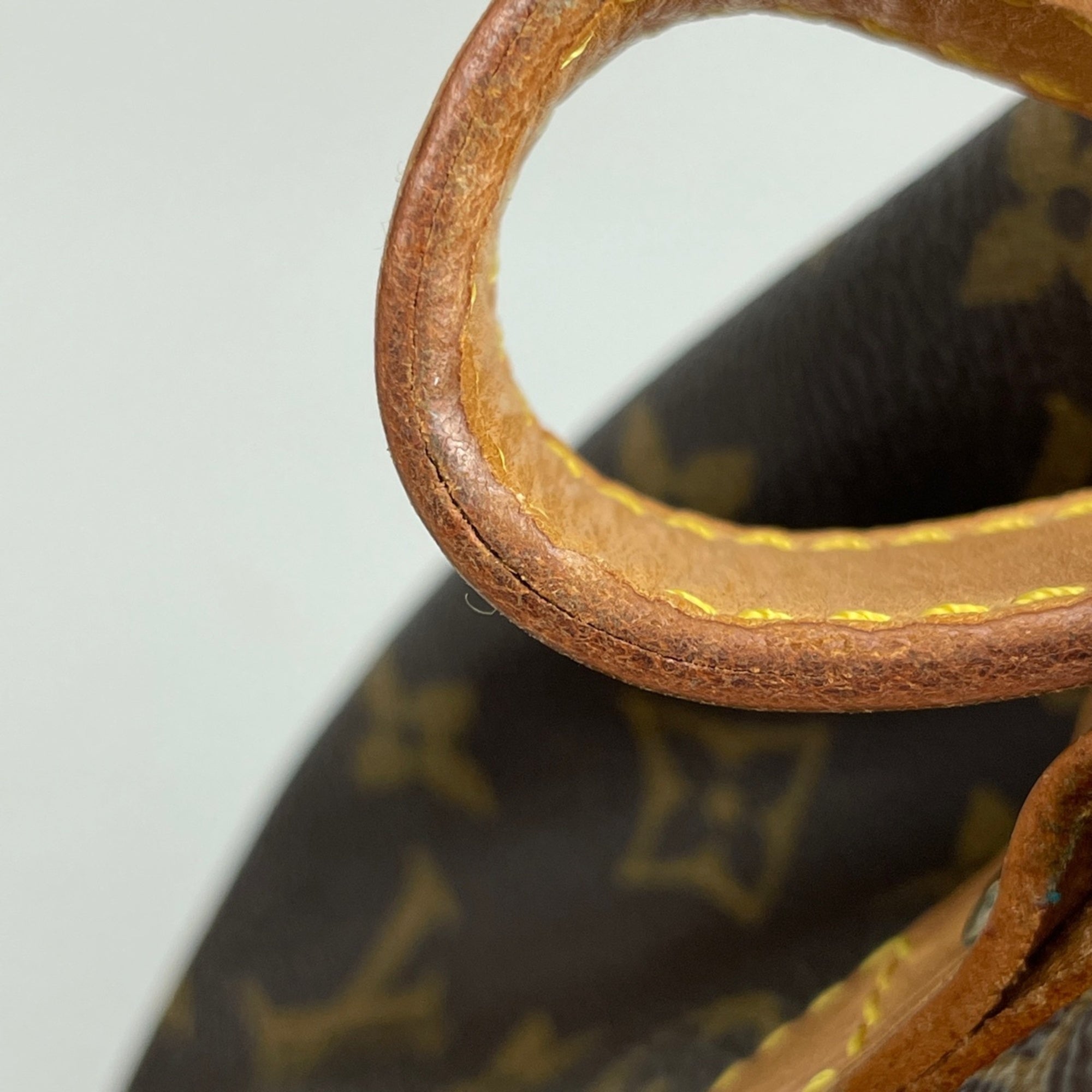Louis Vuitton Brown Monogram Shoulder Bag (Pre-Owned)