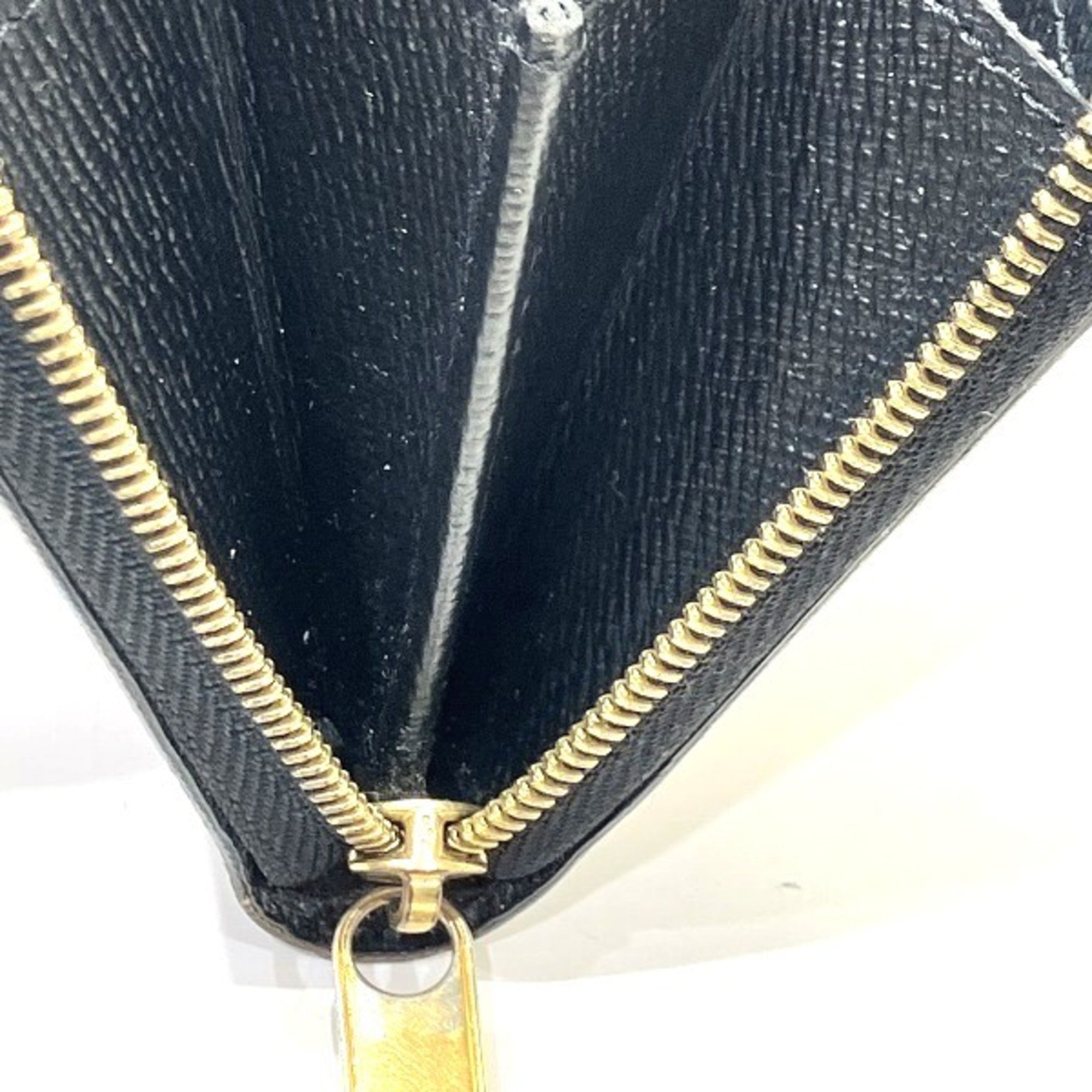 Louis Vuitton Monogram Black Brown Coin Purse/Coin Case (Pre-Owned)