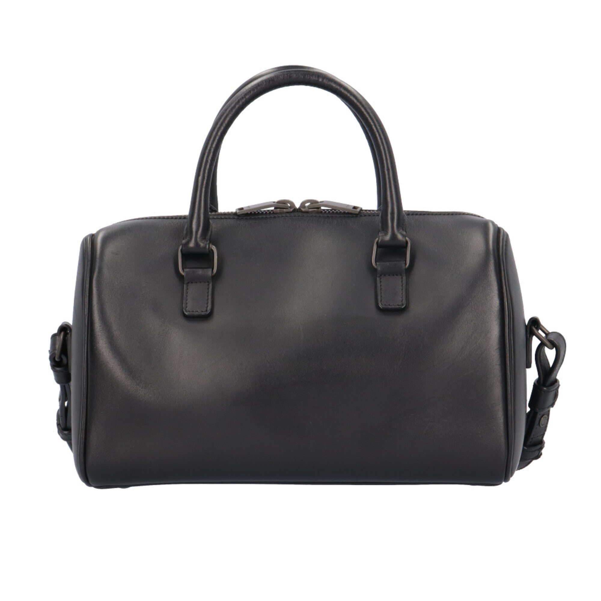 Saint Laurent Black Leather Shoulder Bag (Pre-Owned)