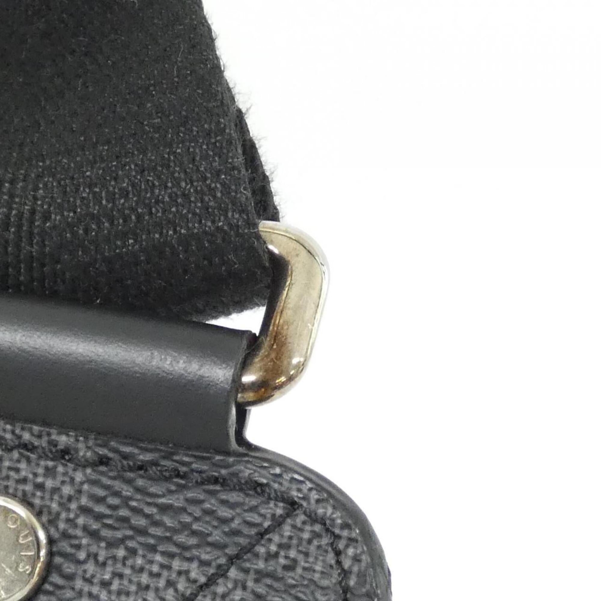 Louis Vuitton Damier Graphite Graphite Damier Graphite Shoulder Bag (Pre-Owned)