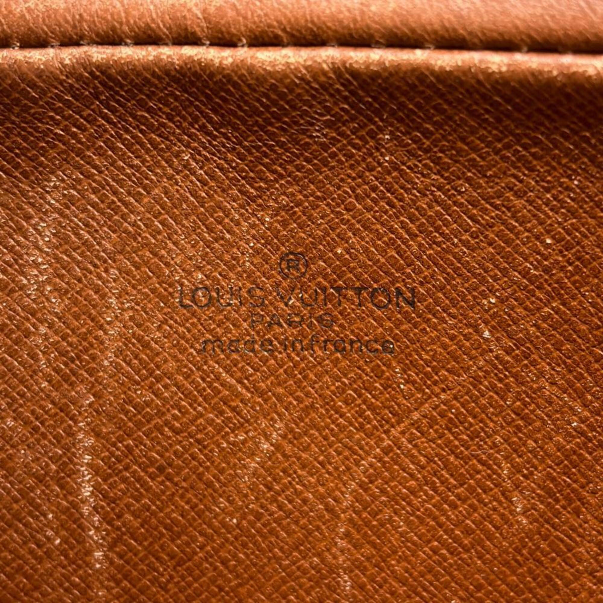 Louis Vuitton Black Brown Galle Monogram Monogram Pochette Shoulder Bag (Pre-Owned)