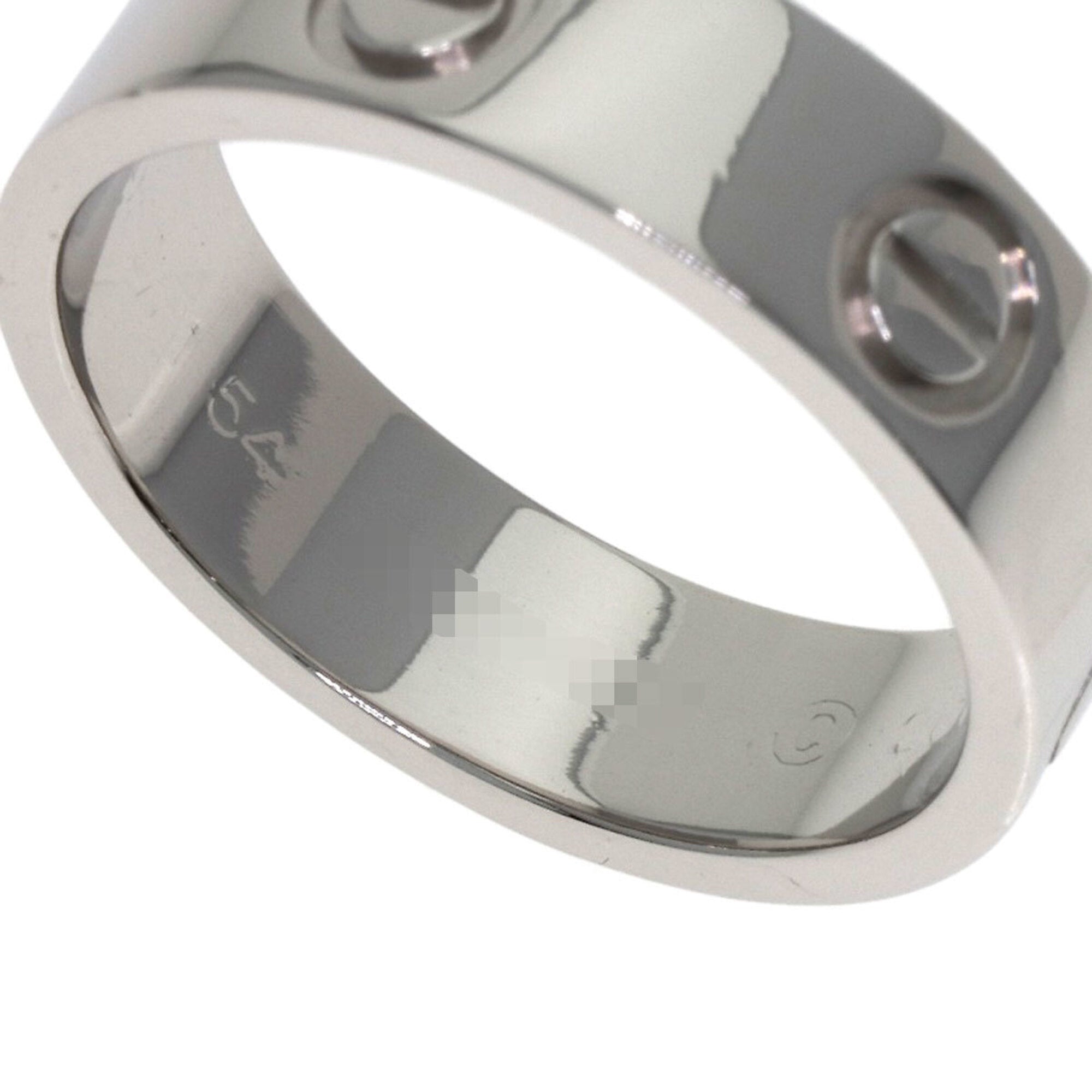 Cartier Love Platinum 950 Band Ring (Pre-Owned)
