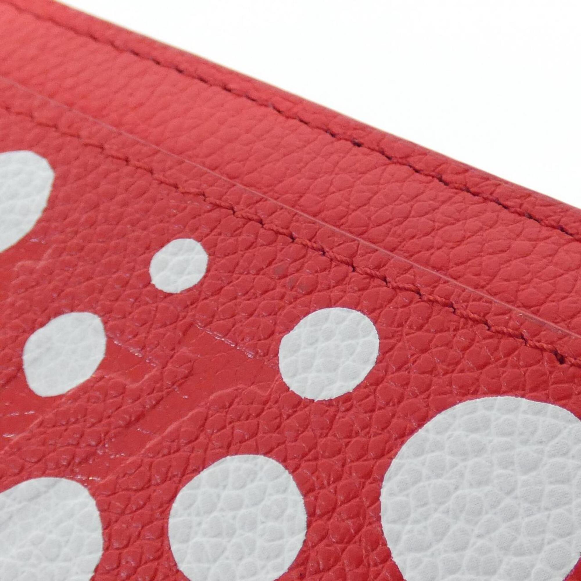 Louis Vuitton Rouge Leather Wallet (Bi-Fold) (Pre-Owned)