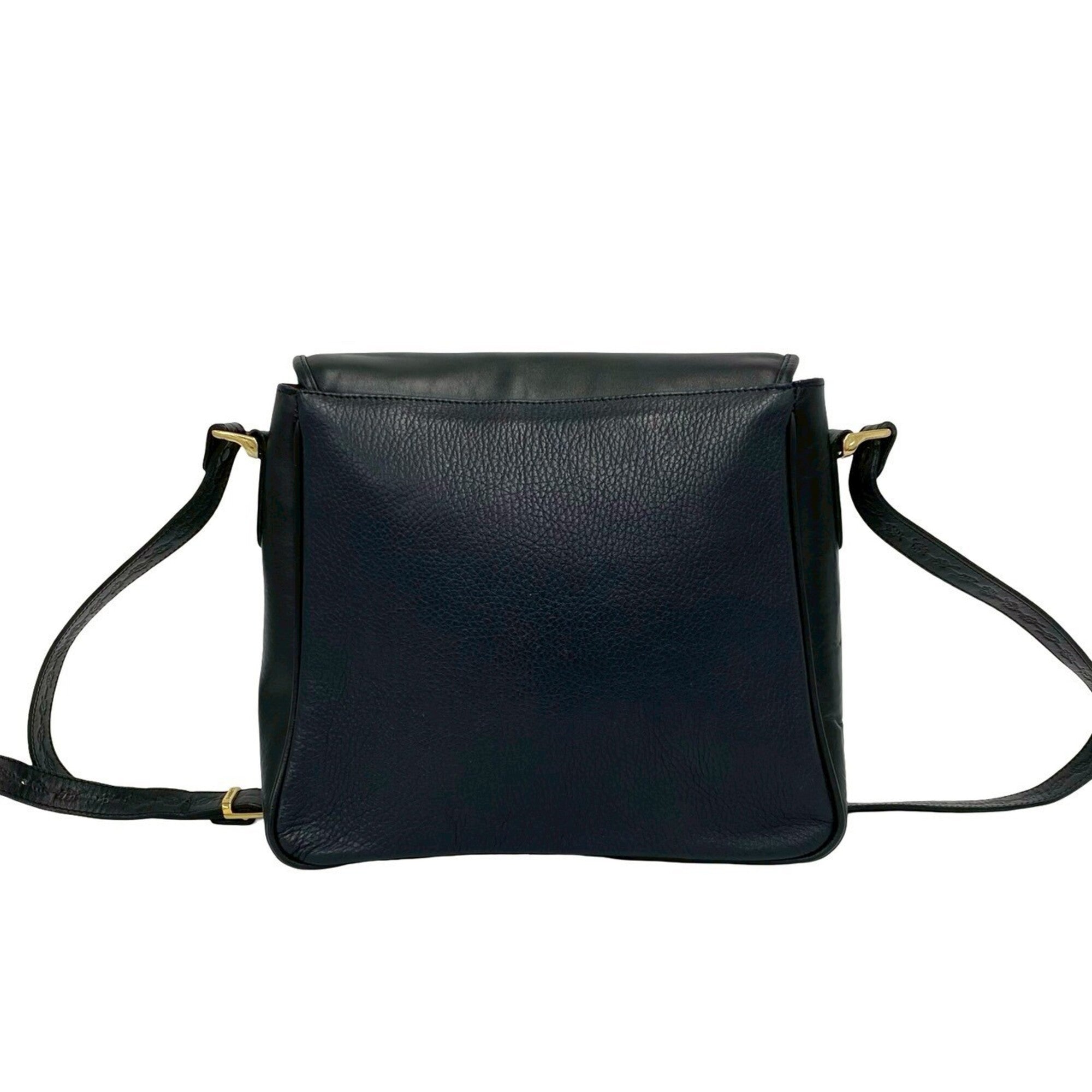 Burberry Black Leather Pochette Shoulder Bag (Pre-Owned)