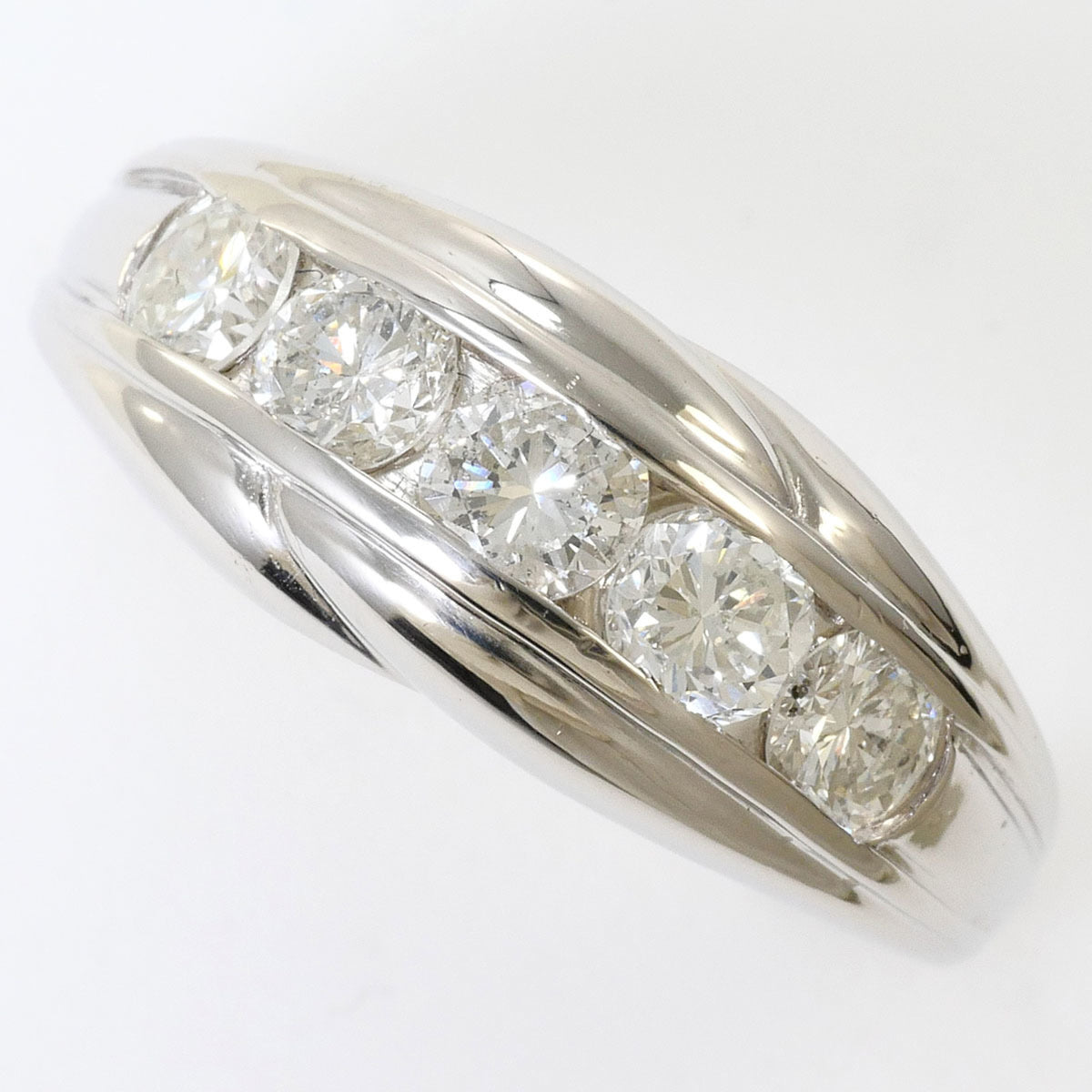 Unbranded Platinum Platinum 900 Band Ring (Pre-Owned)