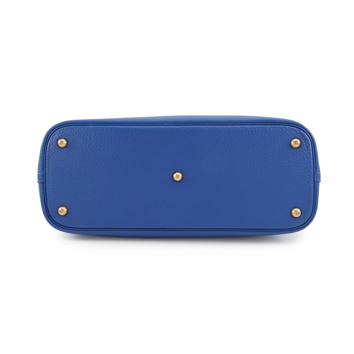 Hermes Bolide Blue Ardennes Leather Handbag Shoulder Bag (Pre-Owned)