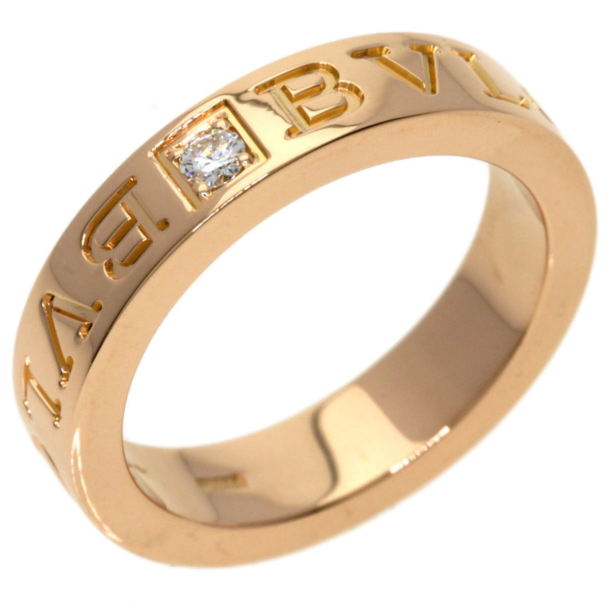 Bvlgari Pink Gold (18K) Band Ring (Pre-Owned)