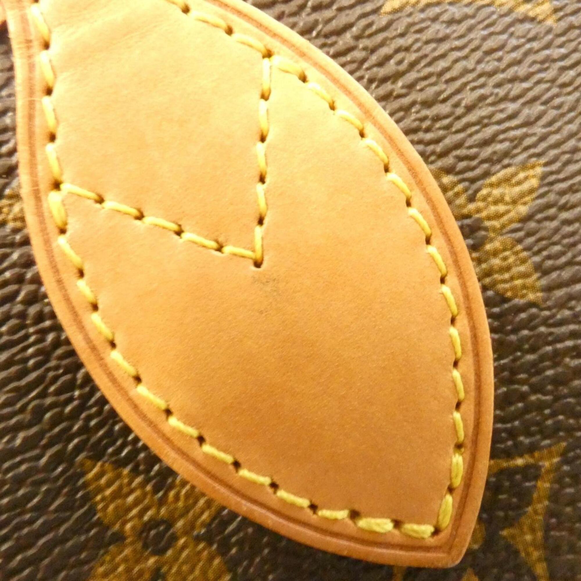 Louis Vuitton Marron Coated Canvas Handbag (Pre-Owned)