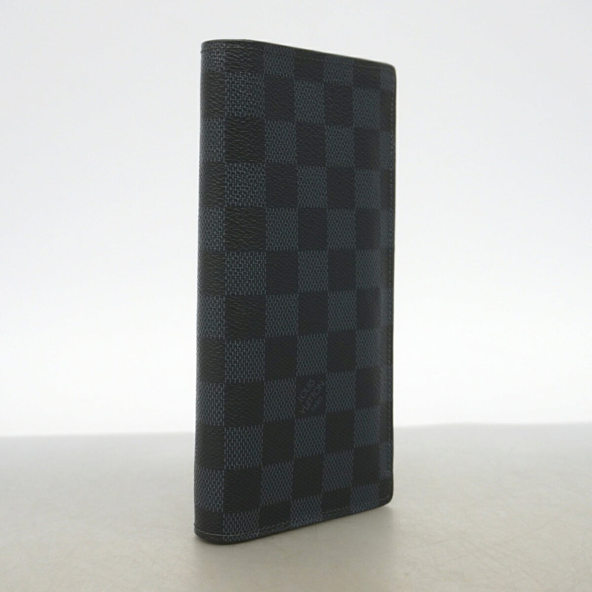Louis Vuitton Black Navy Long Wallet (Bi-Fold) (Pre-Owned)
