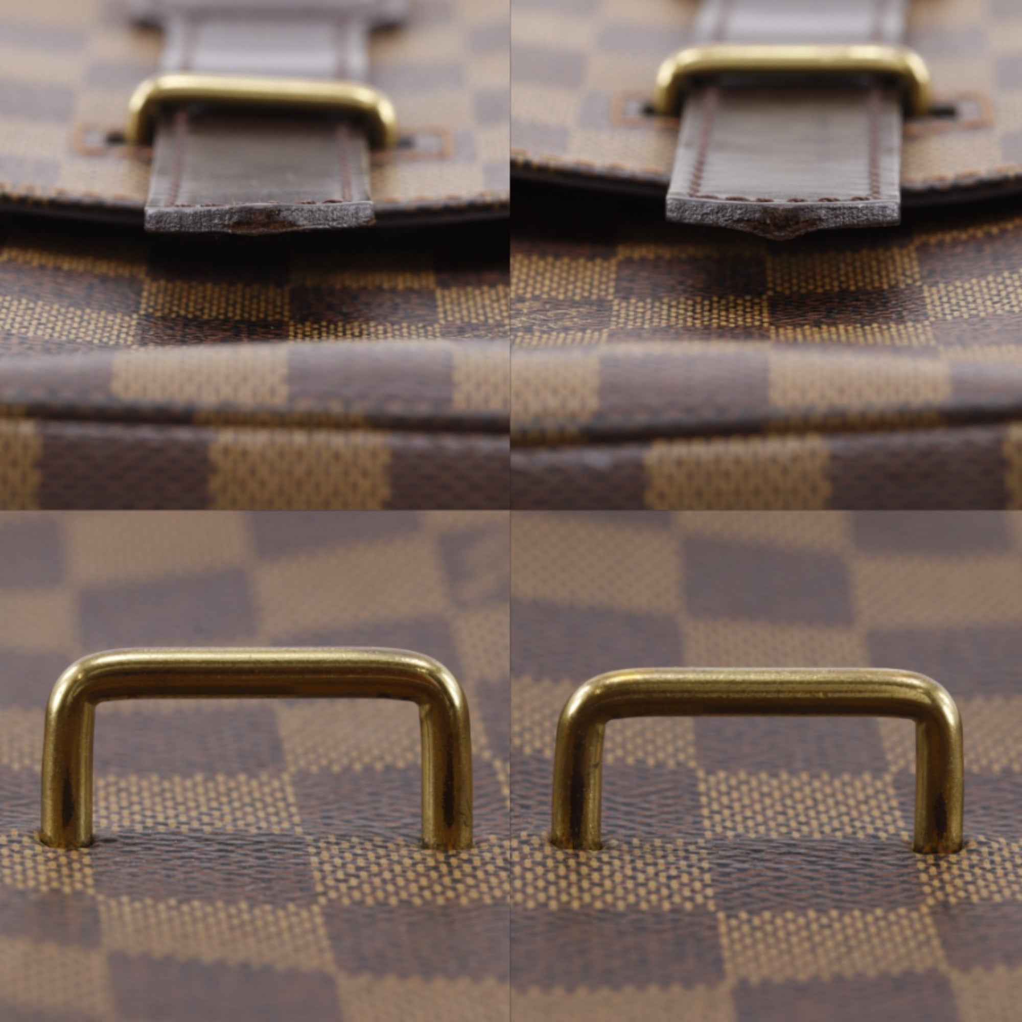 Louis Vuitton Brown Damier Canvas Shoulder Bag (Pre-Owned)