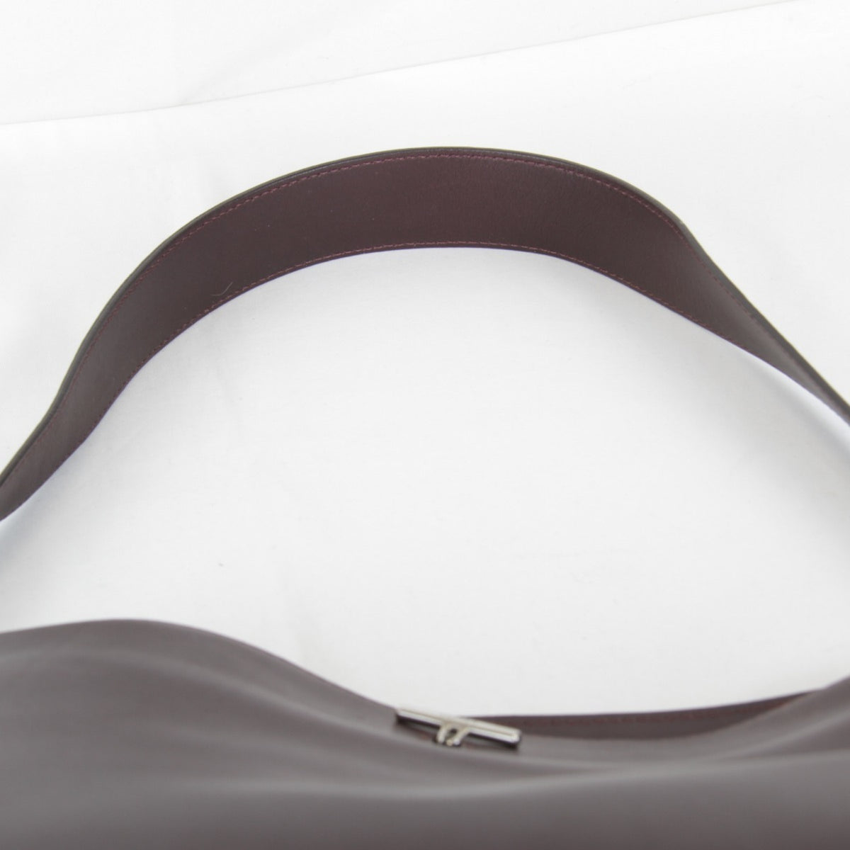 Celine Bordeaux Wine Leather Shoulder Bag (Pre-Owned)