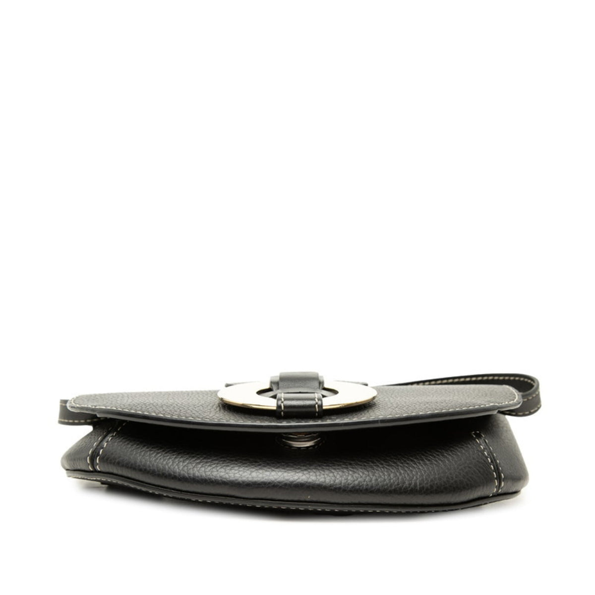 Chloé Black Leather Shoulder Bag (Pre-Owned)