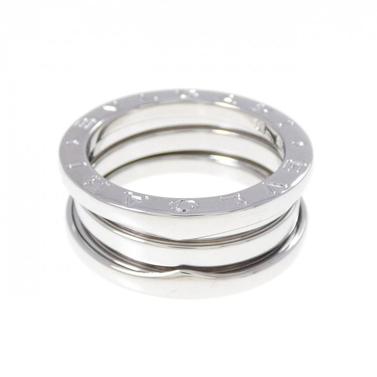 Bvlgari White Gold White Gold (18K) Band Ring (Pre-Owned)