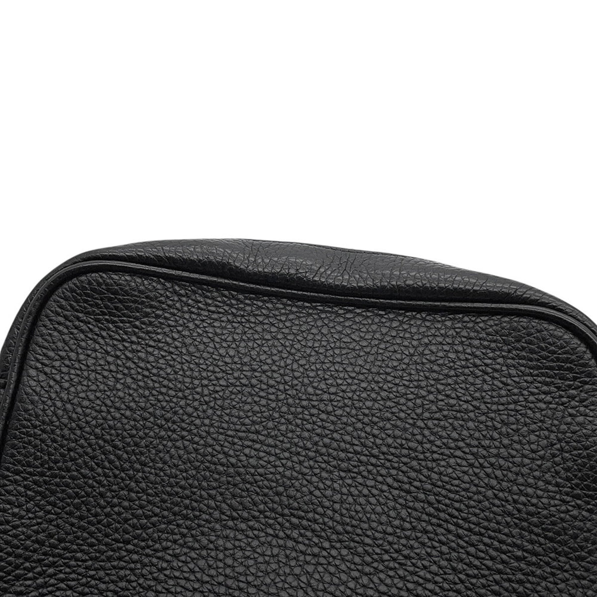 Gucci Soho Black Leather Handbag Shoulder Bag (Pre-Owned)