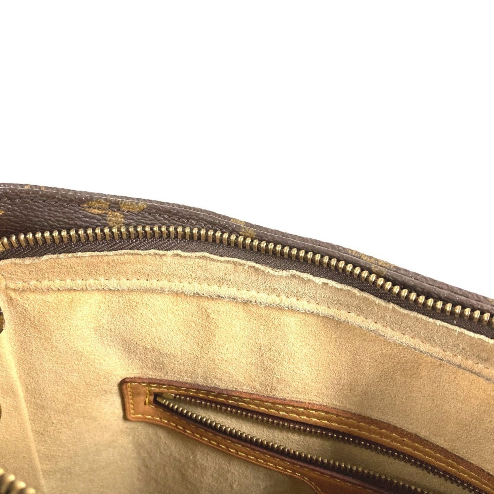 Louis Vuitton Brown Monogram Monogram Handbag Shoulder Bag (Pre-Owned)