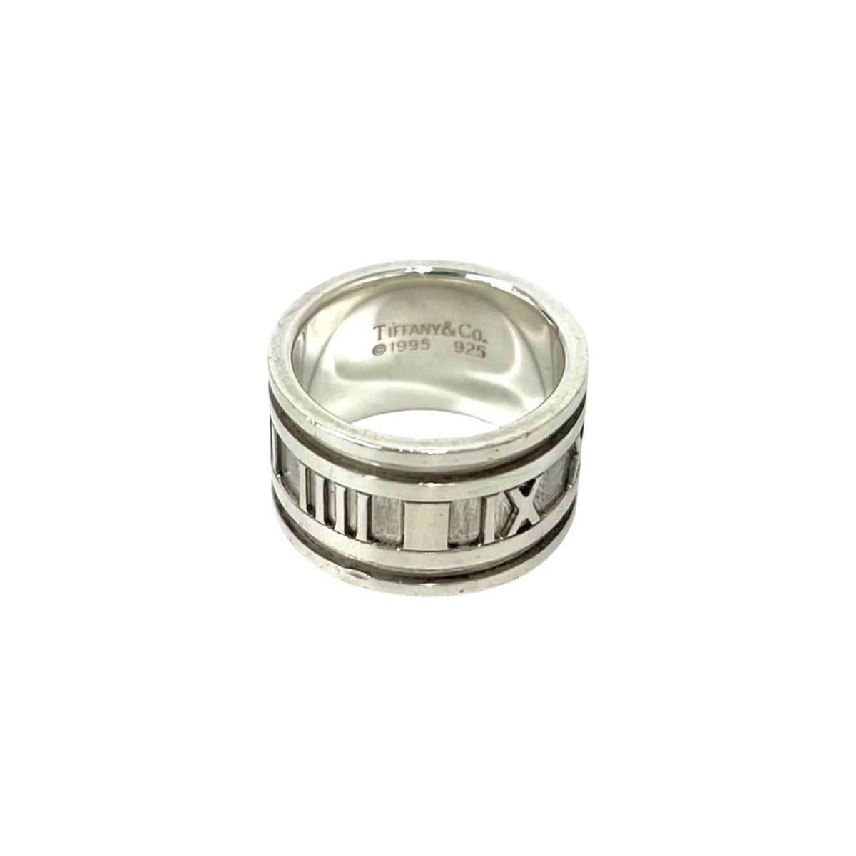 Tiffany Silver Silver 925 Band Ring (Pre-Owned)