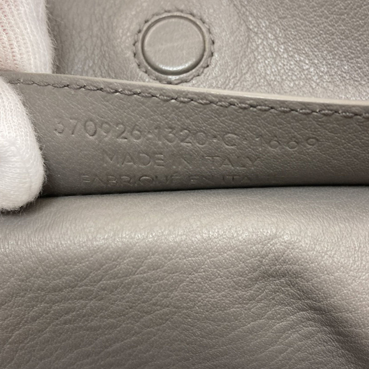 Balenciaga Gray Leather Handbag (Pre-Owned)