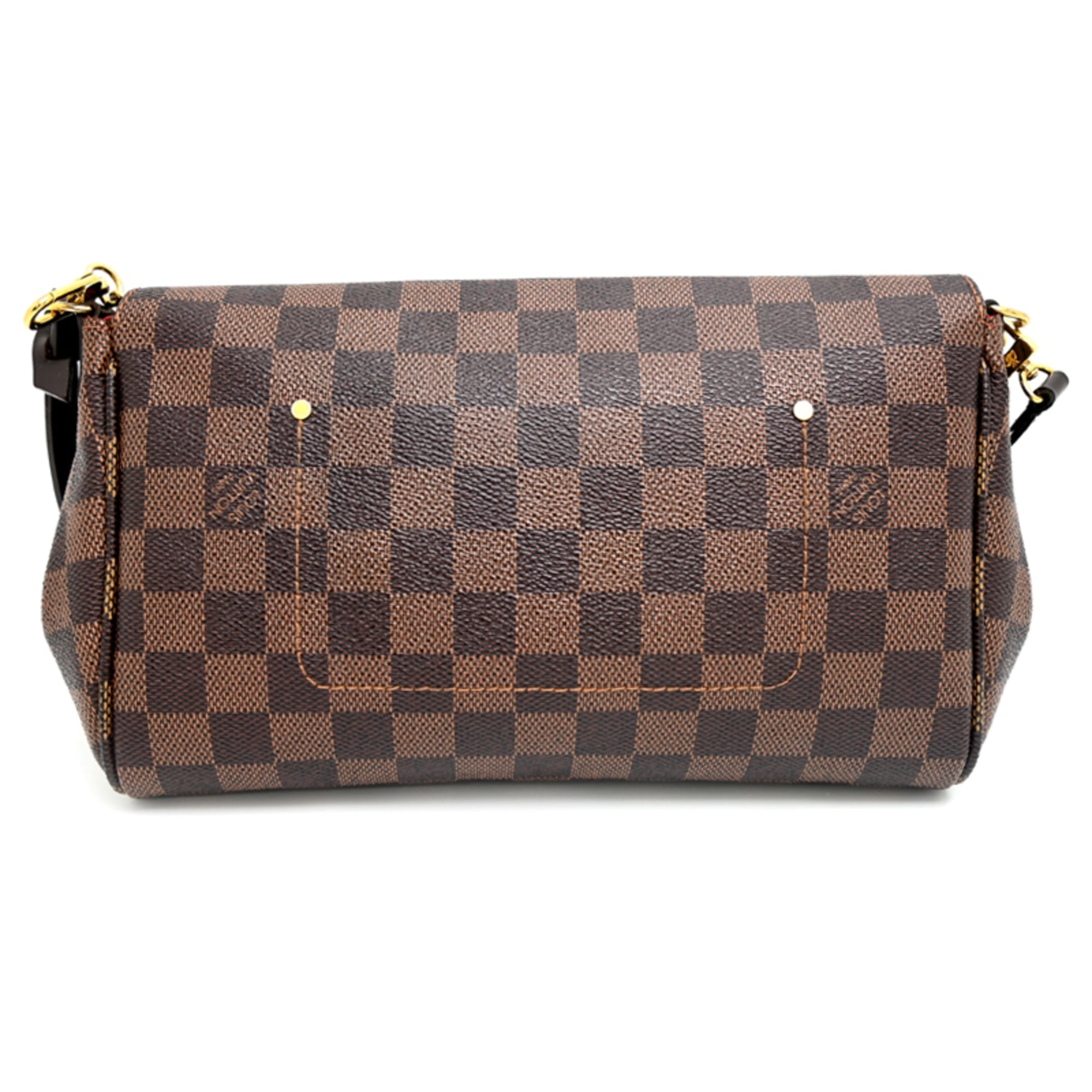 Louis Vuitton Brown Damier Canvas Shoulder Bag (Pre-Owned)