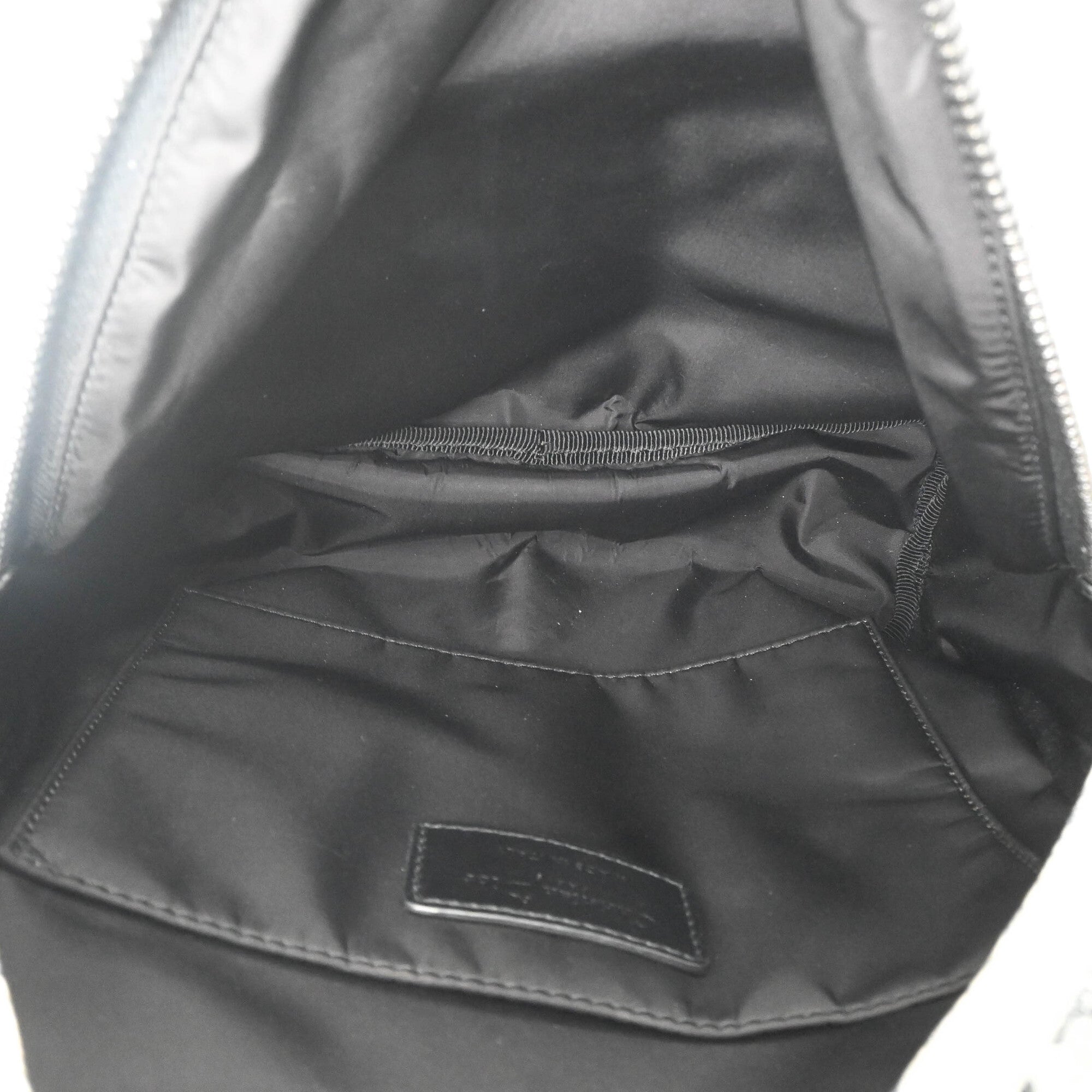Christian Dior Navy White Nylon Backpack (Pre-Owned)