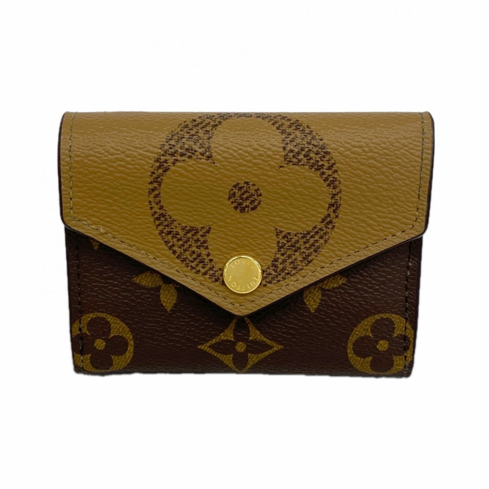 Louis Vuitton Brown Wallet (Tri-Fold) (Pre-Owned)