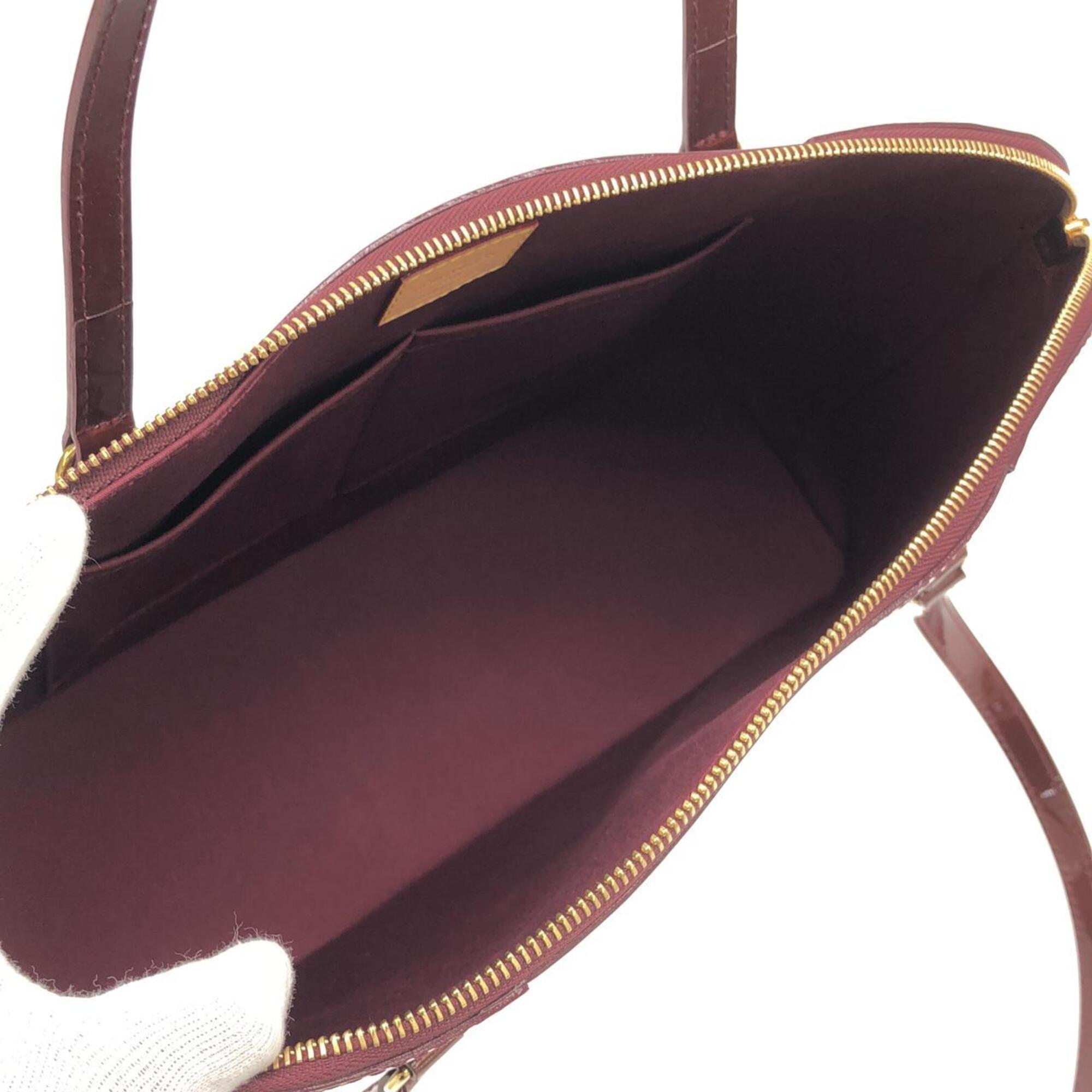 Louis Vuitton Rouge Fauviste Leather Shoulder Bag (Pre-Owned)
