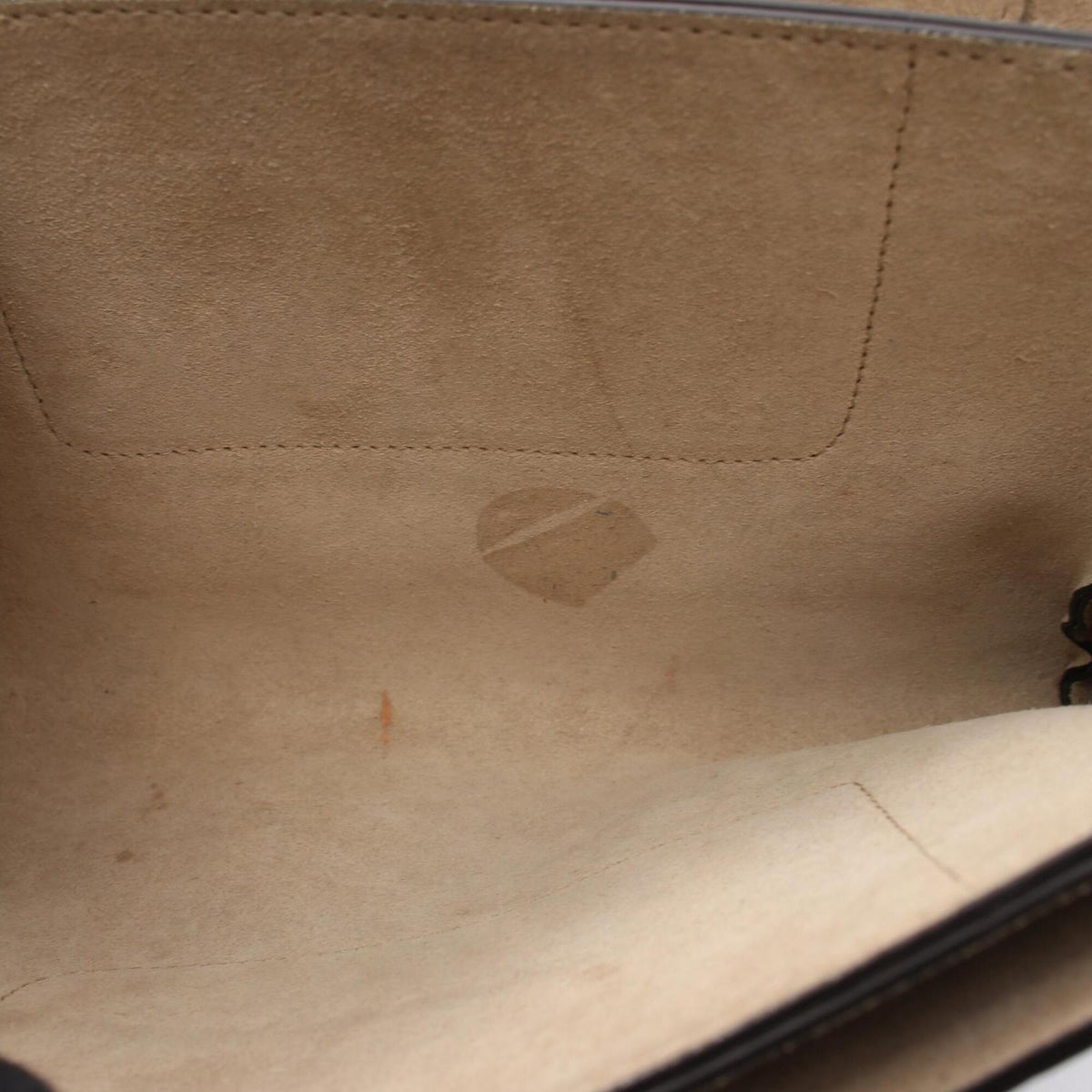 Chloé Beige Leather Suede Handbag Shoulder Bag (Pre-Owned)