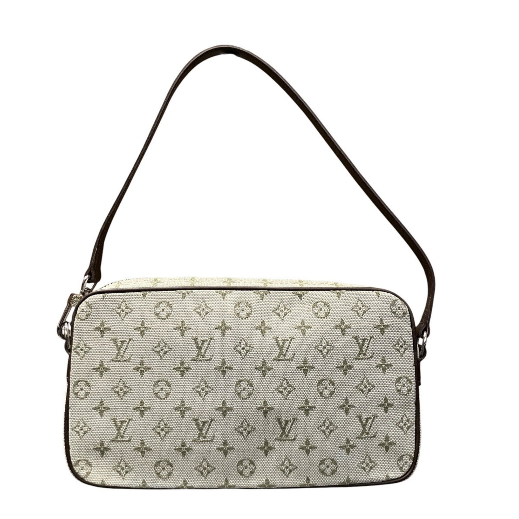Louis Vuitton Monogram Mini Multi-Color Cotton Leather Handbag (Pre-Owned)