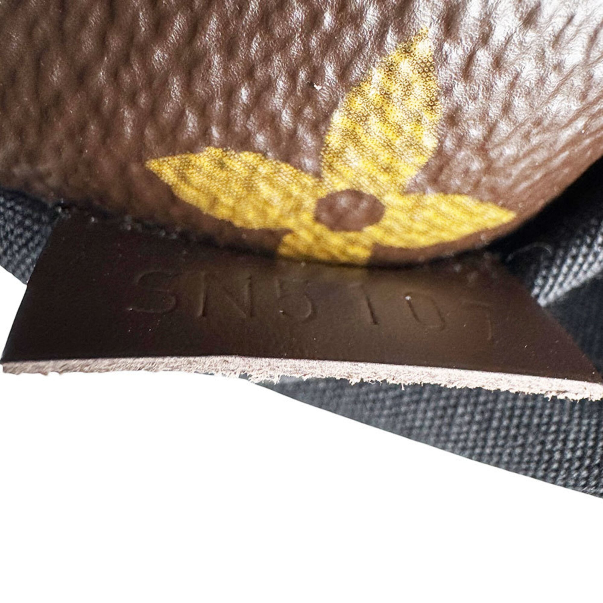 Louis Vuitton Black Brown Monogram Patent Leather Monogram Handbag Shoulder Bag (Pre-Owned)